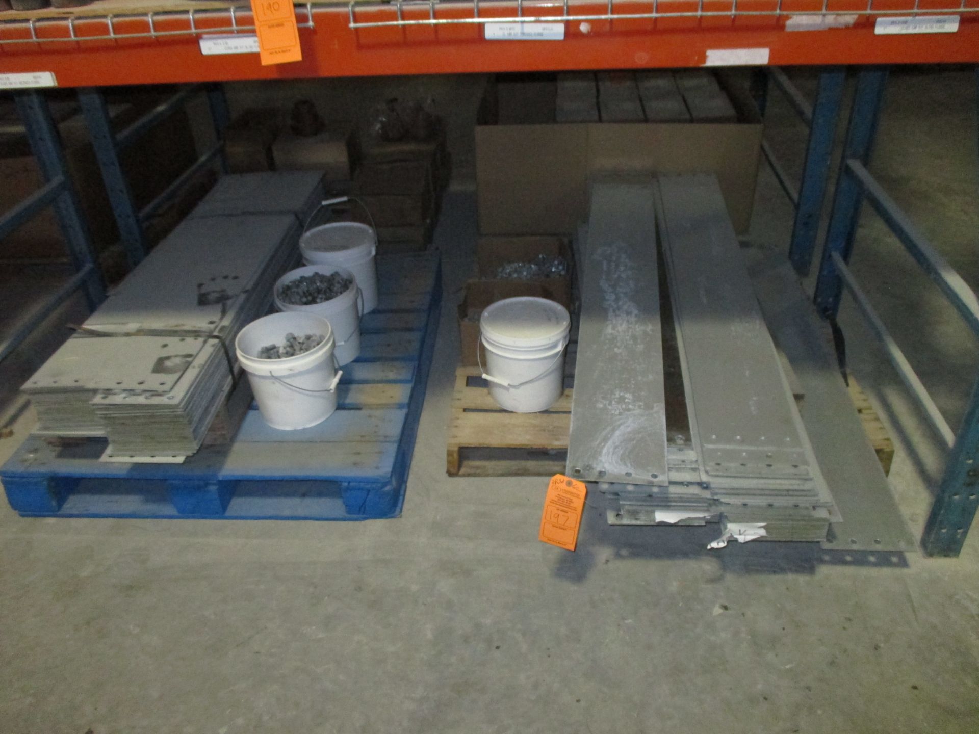 (2) PALLETS OF TANK BANDS & HARDWARE(LOCATED AT 500 BEARCAT ROAD ALEDO, TX 76008)