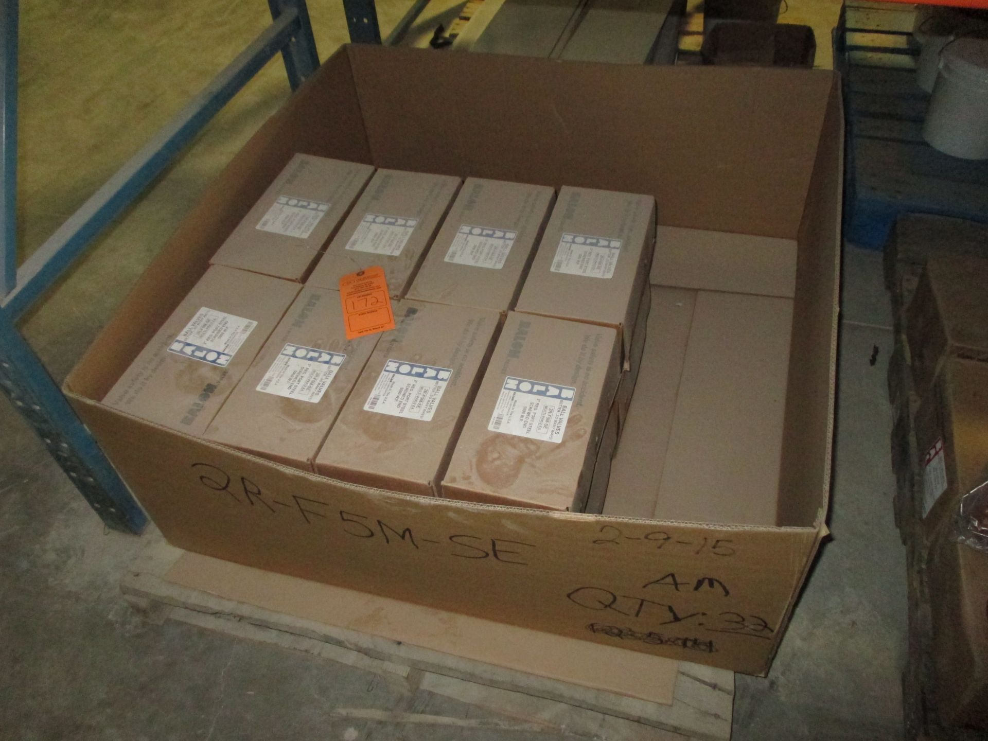 (16) BALON 2R-F5M-SE MULTI-PAK/2EACH 2" REG PORT STEEL SCREWED END 5000 W.P.(LOCATED AT 400