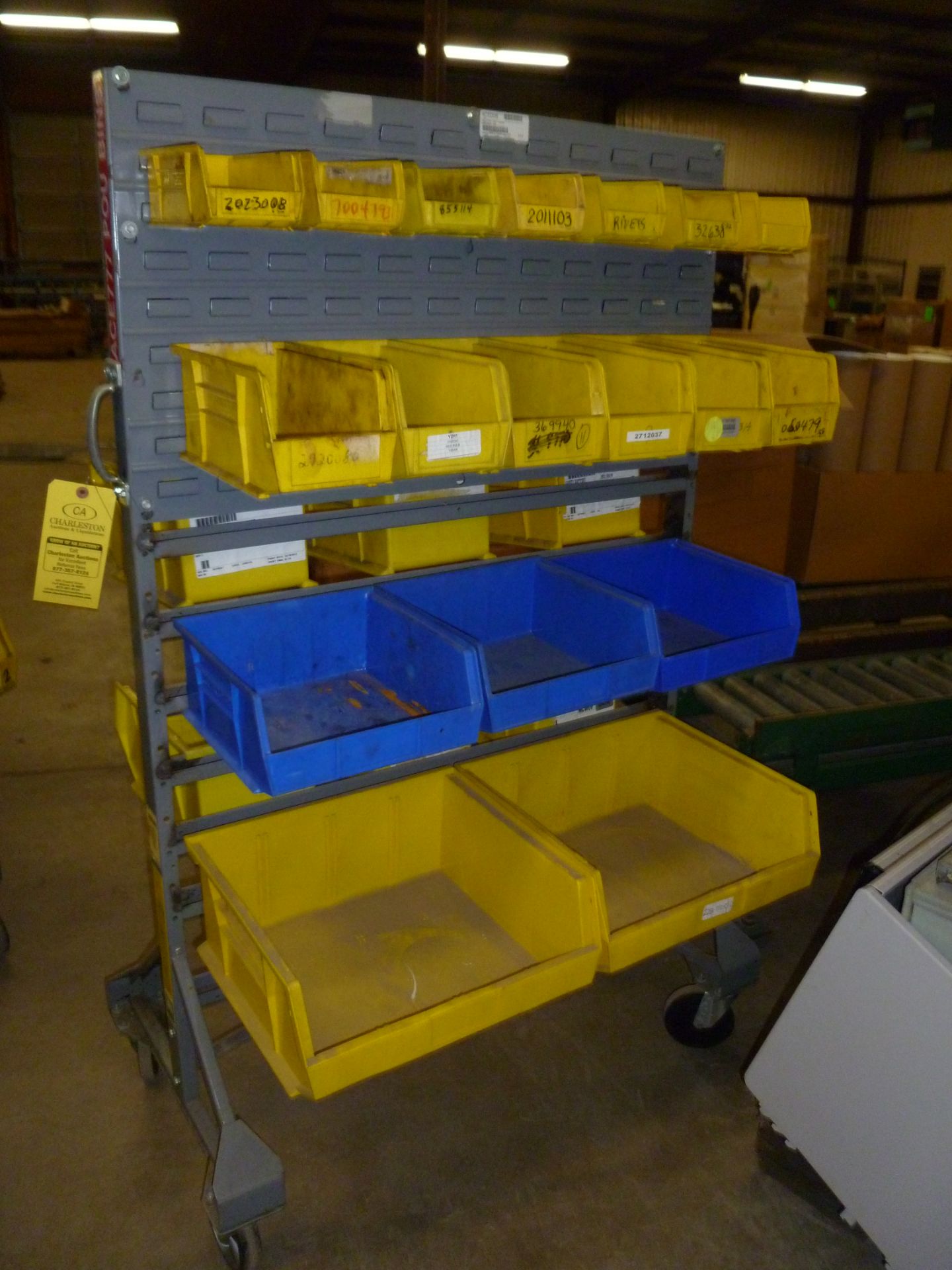 MOBILE BIN CART TRUCKS WITH BINS (LOCATED AT 6901 ARDMORE AVE. FORT WAYNE, IN 46809) - Image 3 of 4