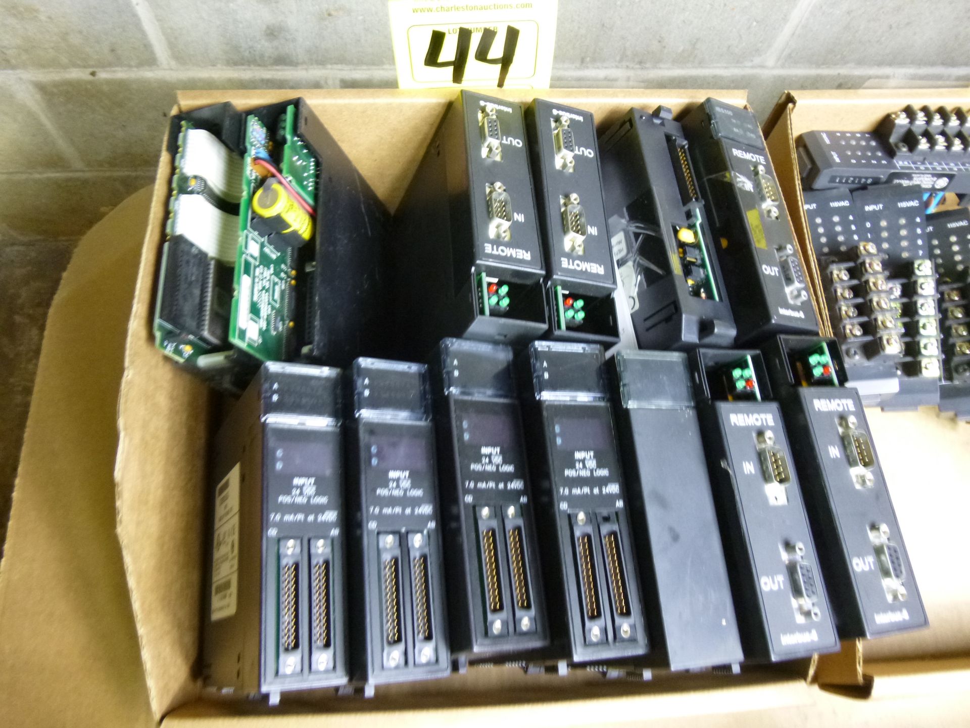 Box Flat of assorted GE Fanuc cards