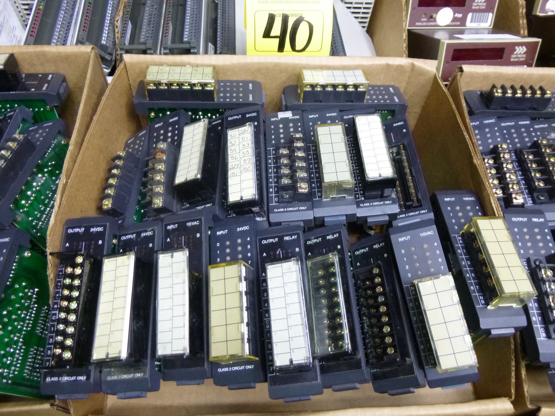 Box Flat of assorted GE Fanuc cards