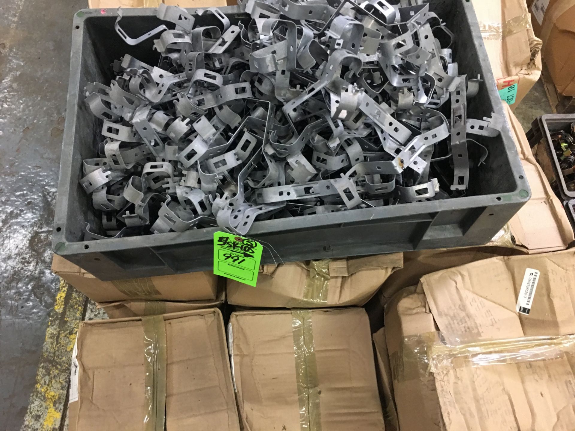 (5) PALLETS OF MISC. BRACKETS, FITTINGS & HANGERS - Image 2 of 6
