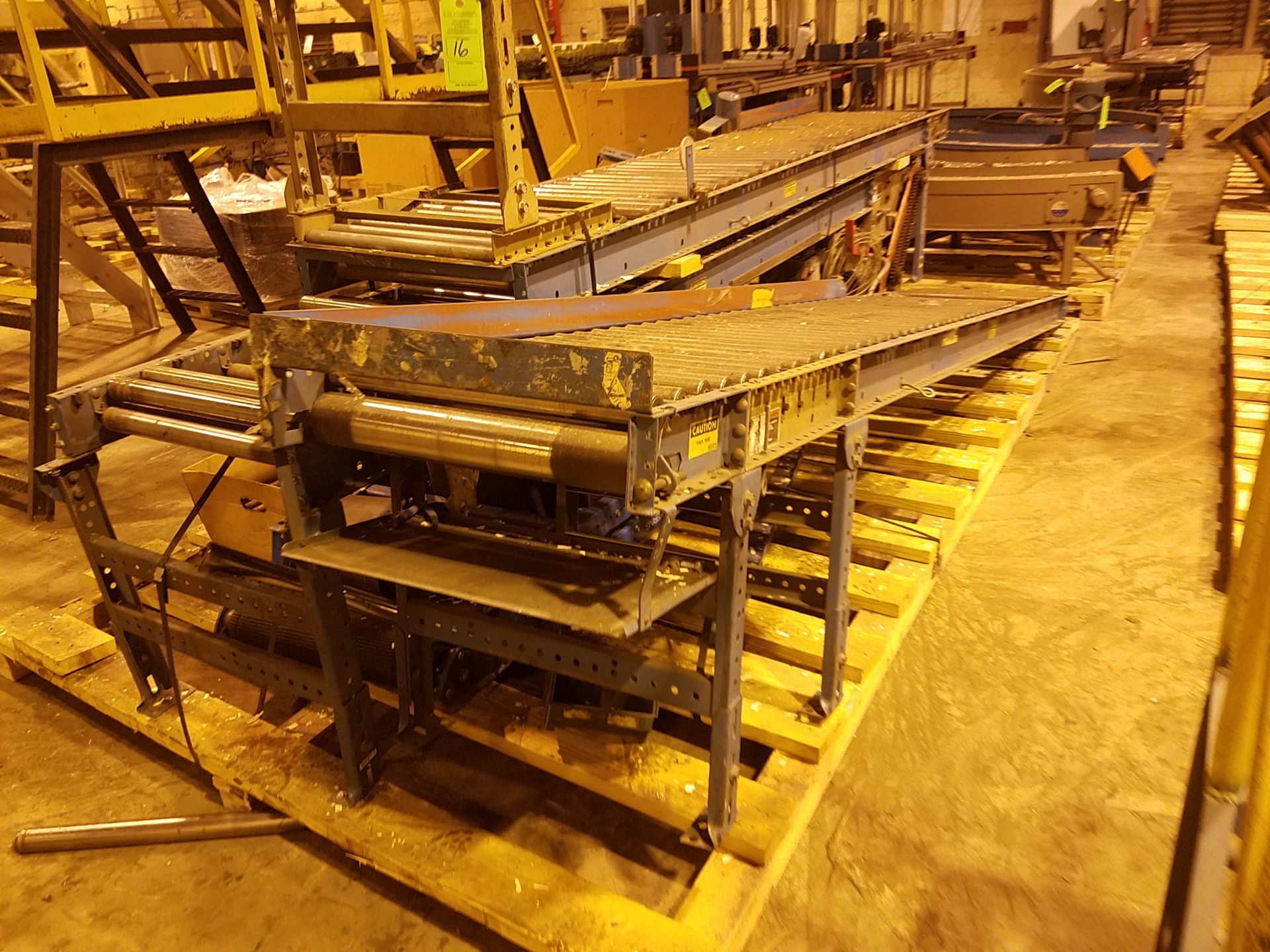 APPROX. 35' POWER ROLLER CONVEYOR(LOCATED AT 880 MAPLE AVE, CONNEAUT, OH 44030) - Image 2 of 2