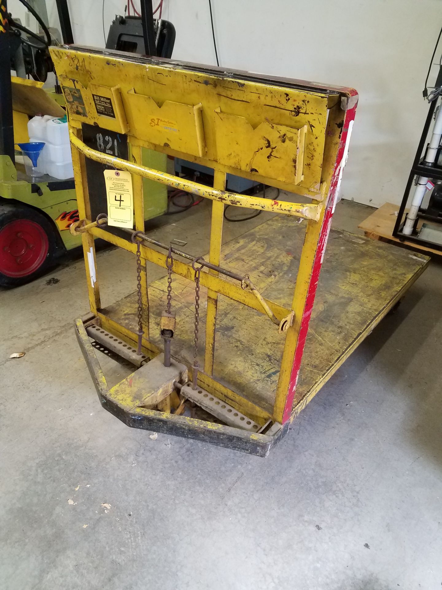 SI HANDLING SYSTEMS STEEL CART