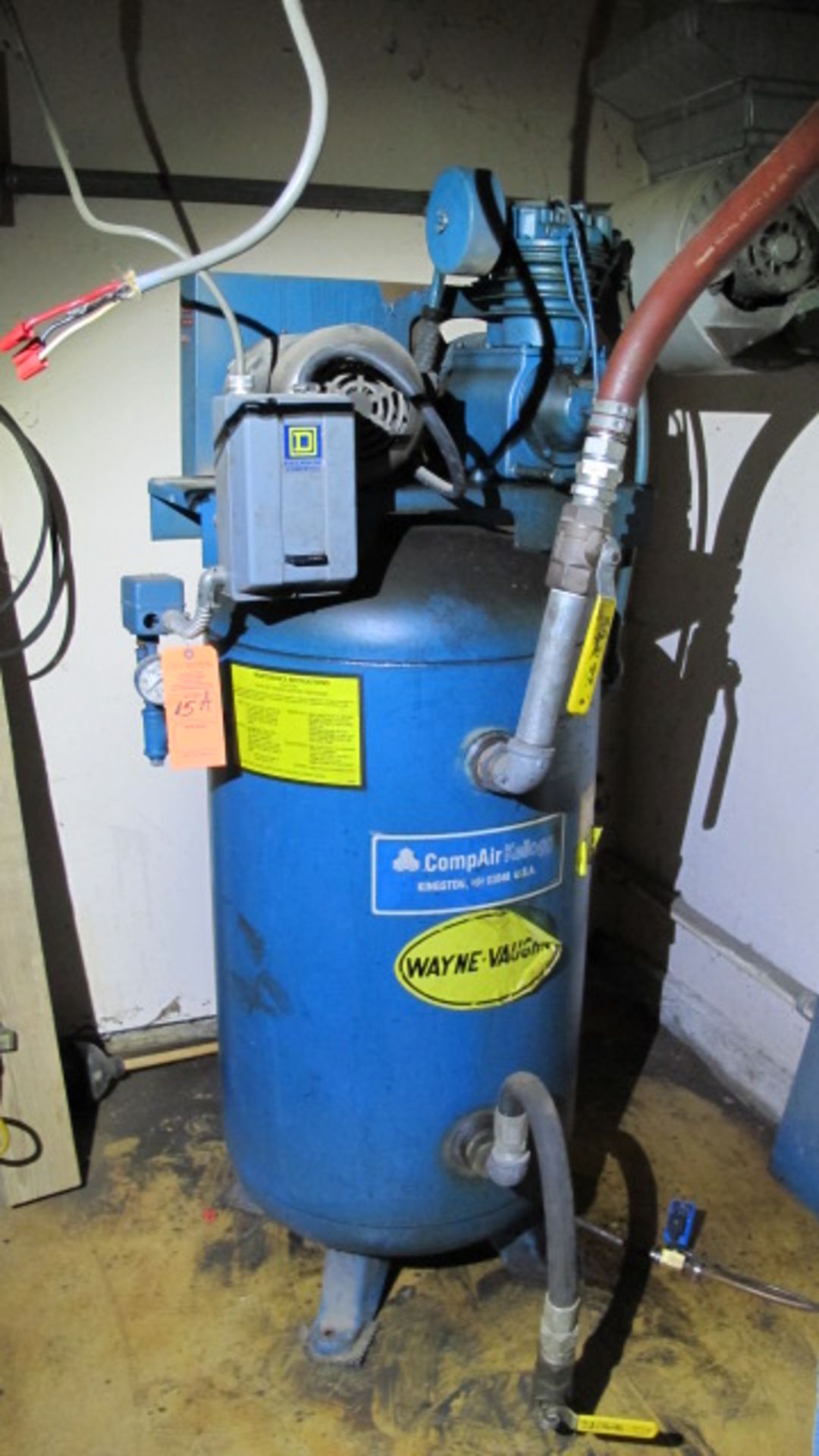 WAYNE VAUGN AIR COMPRESSOR PN-52768 COMPRESSOR FILLED W/ESTROLENE HP-T