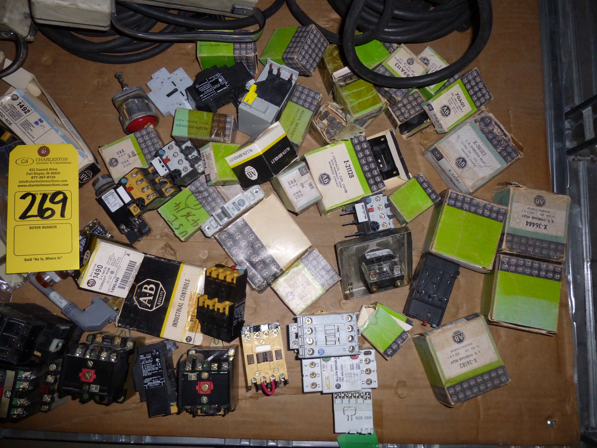 Pallet of assorted parts and electrical. Shipping can be prepared for either ground package or LTL - Image 2 of 5