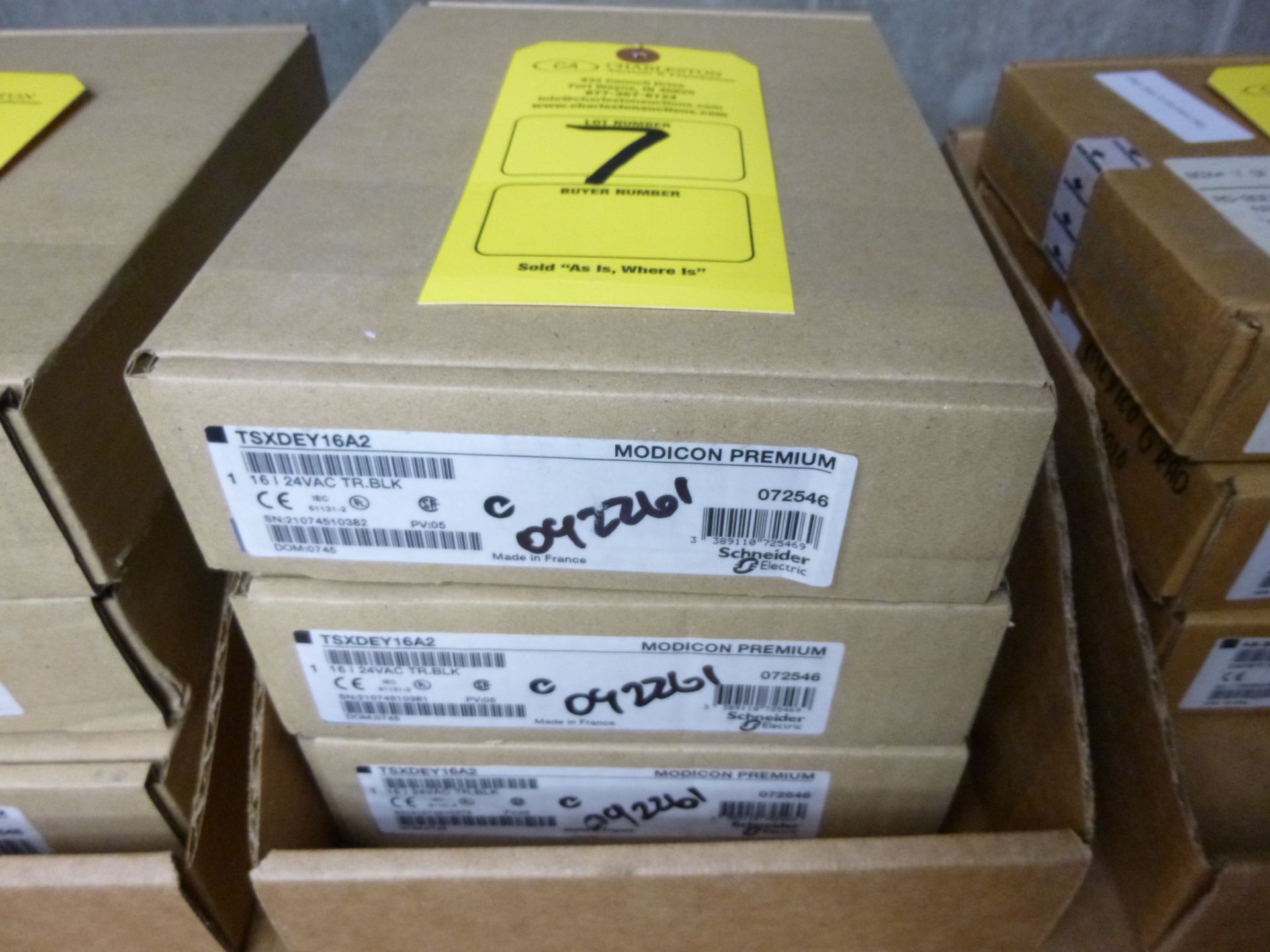 (Qty 3) Schneider Modicon TSXDEY16A2 (new in box) Shipping can be prepared for either ground package