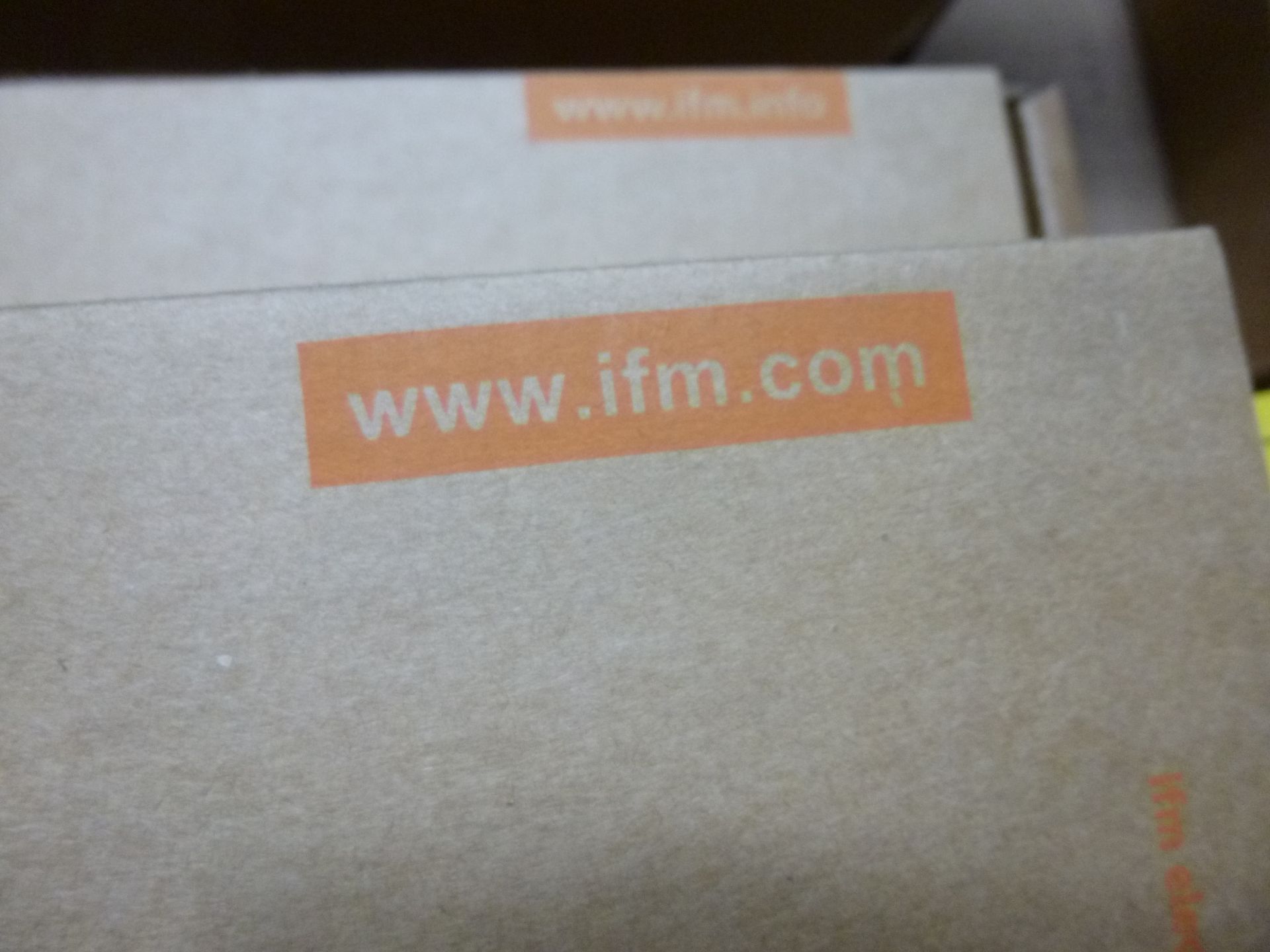 (Qty 6) IFM part number E43312 ( new in boxes) Shipping can be prepared for either ground package or - Image 4 of 4