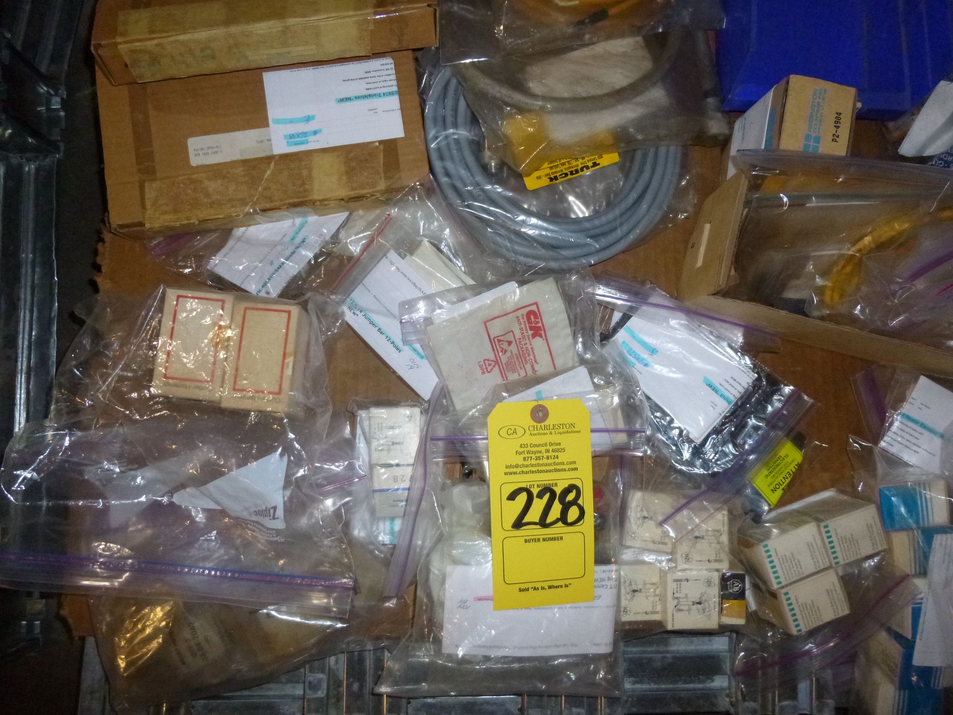 Pallet of assorted parts and electrical (mostly new in package) Shipping can be prepared for - Image 4 of 5