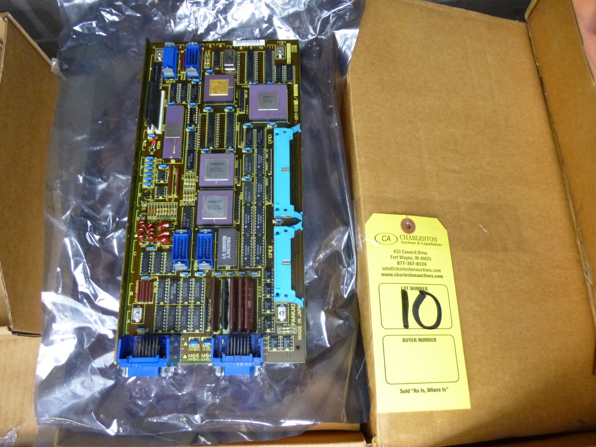 Fanuc Axes Control Board A16B-1211-0331 A (new in box) Shipping can be prepared for either ground