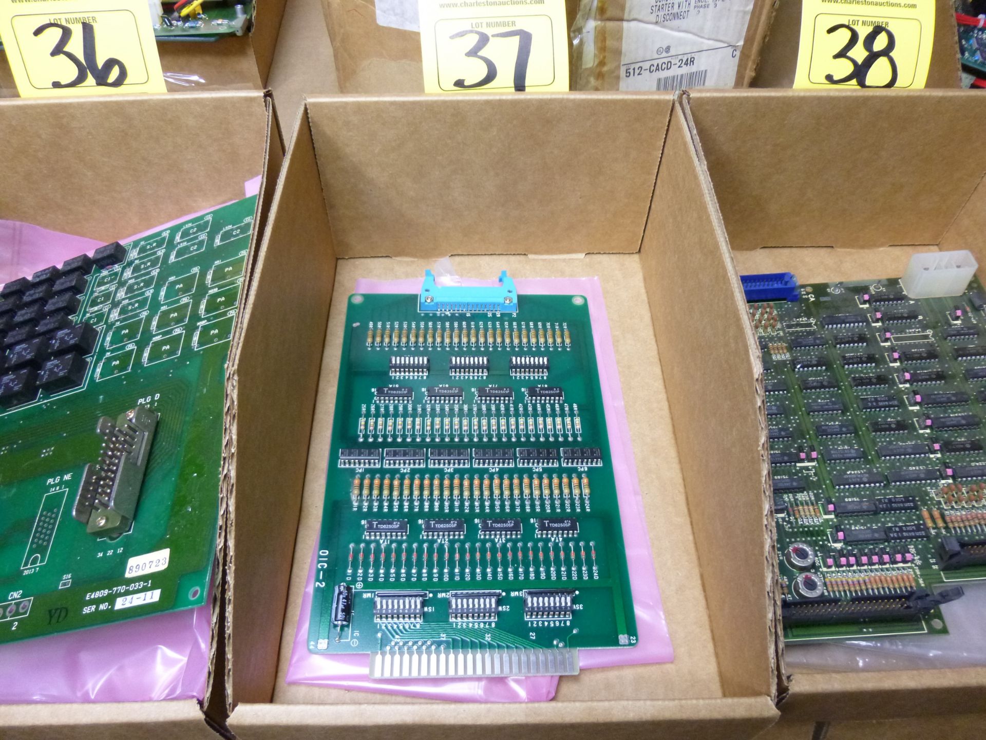 ABB OIC-2 PC board Shipping can be prepared for either ground package or LTL for this lot. Call or