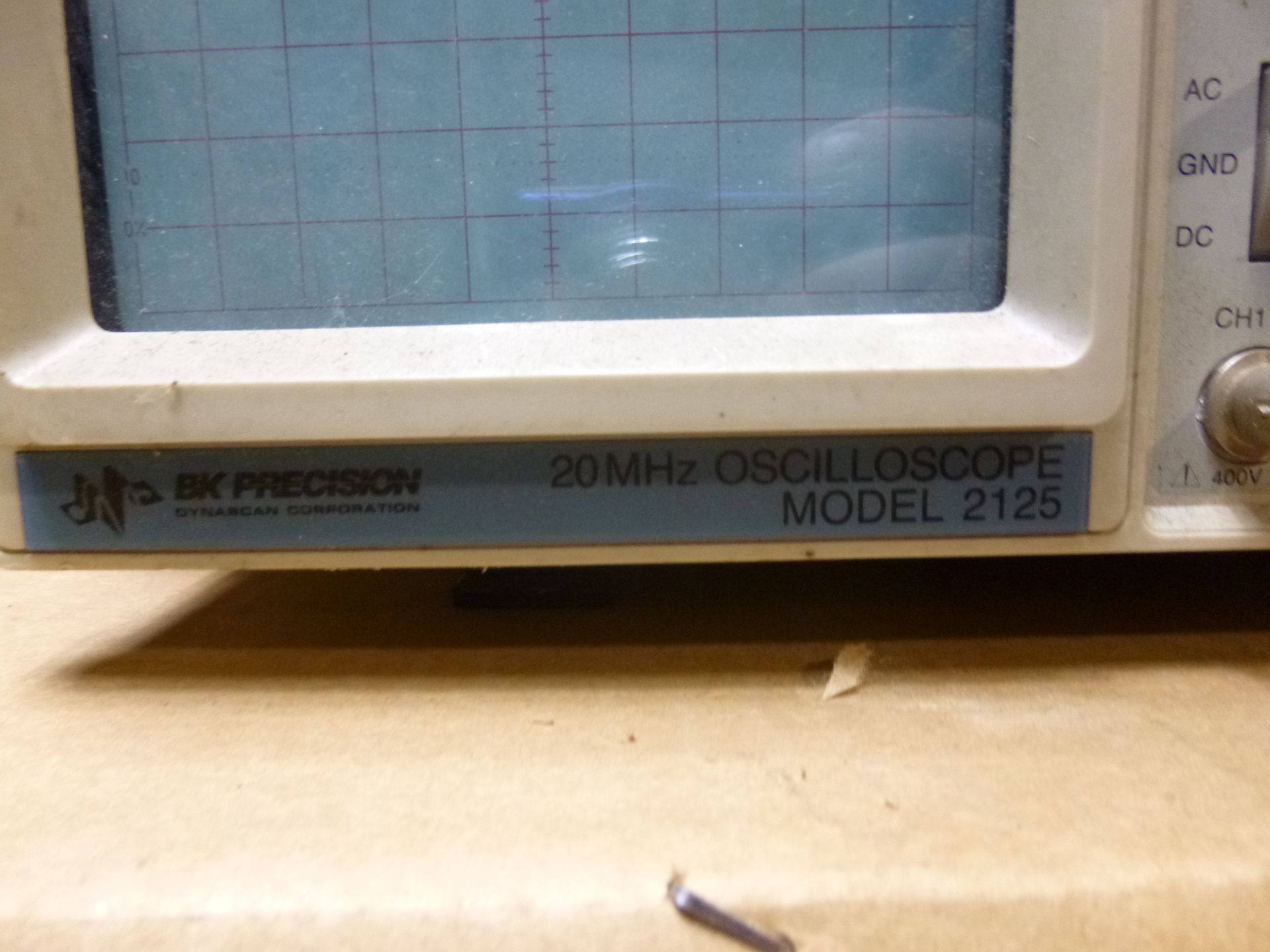 BK Precision Model 2125 Oscilloscope Shipping can be prepared for either ground package or LTL for - Image 2 of 2