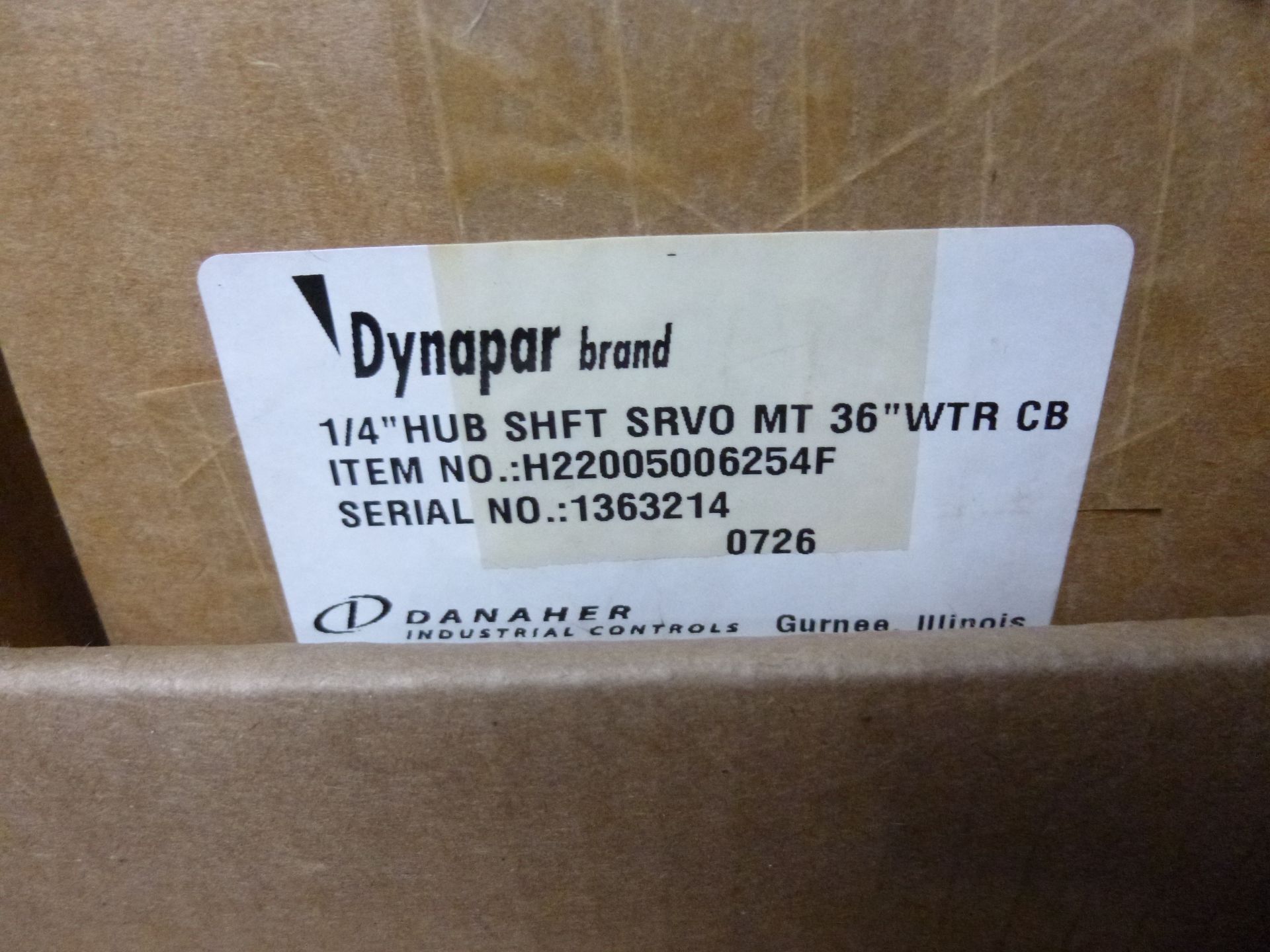 Dynapar H22005006254 (new in box)Shipping can be prepared for either ground package or LTL for - Image 2 of 2