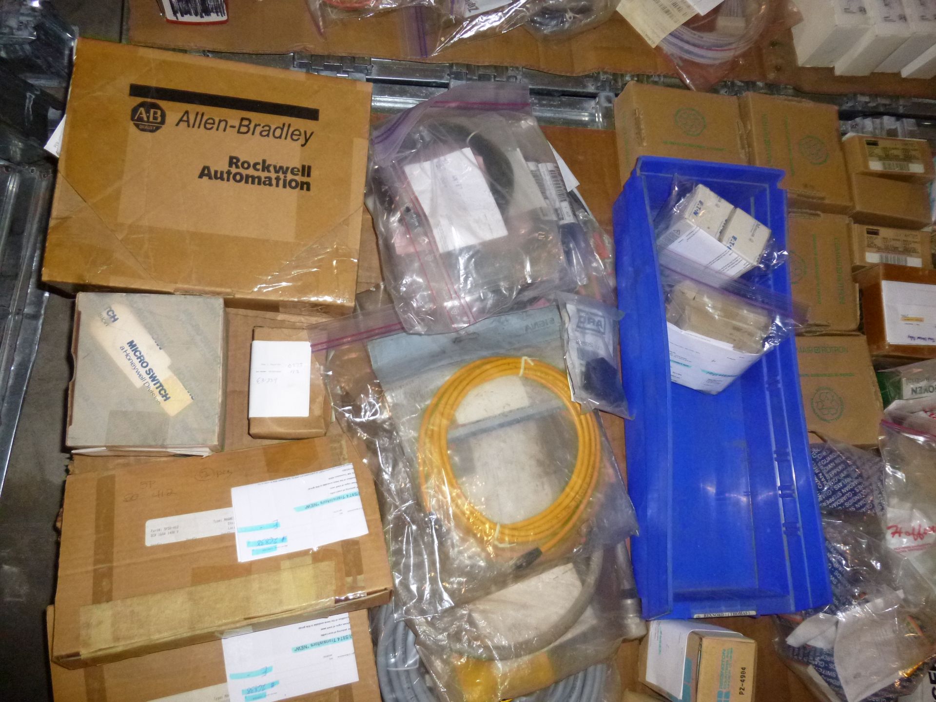 Pallet of assorted parts and electrical (mostly new in package) Shipping can be prepared for - Image 5 of 5