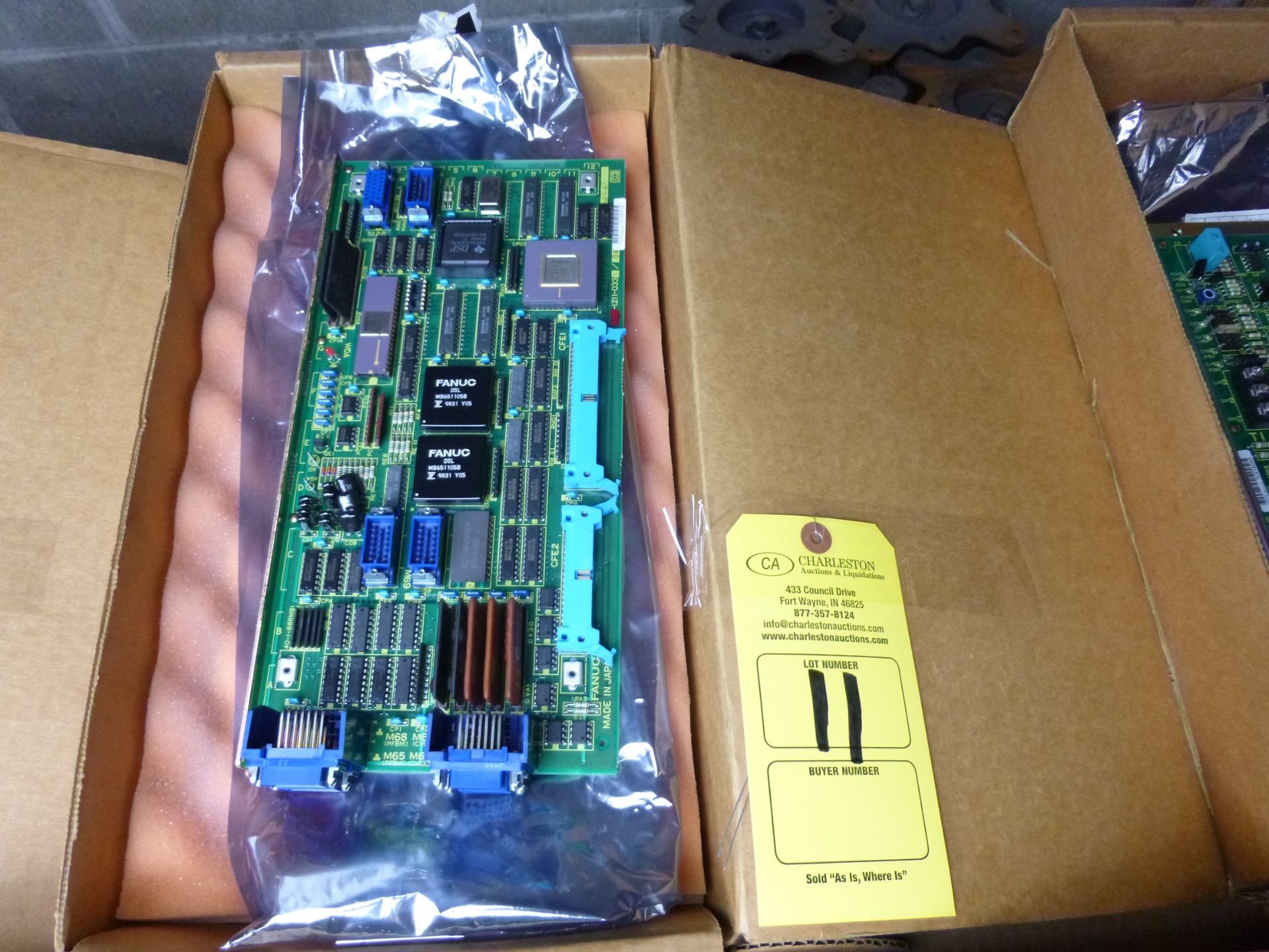 Fanuc Axes Control Board A16B-1211-0331 A (new in box) Shipping can be prepared for either ground