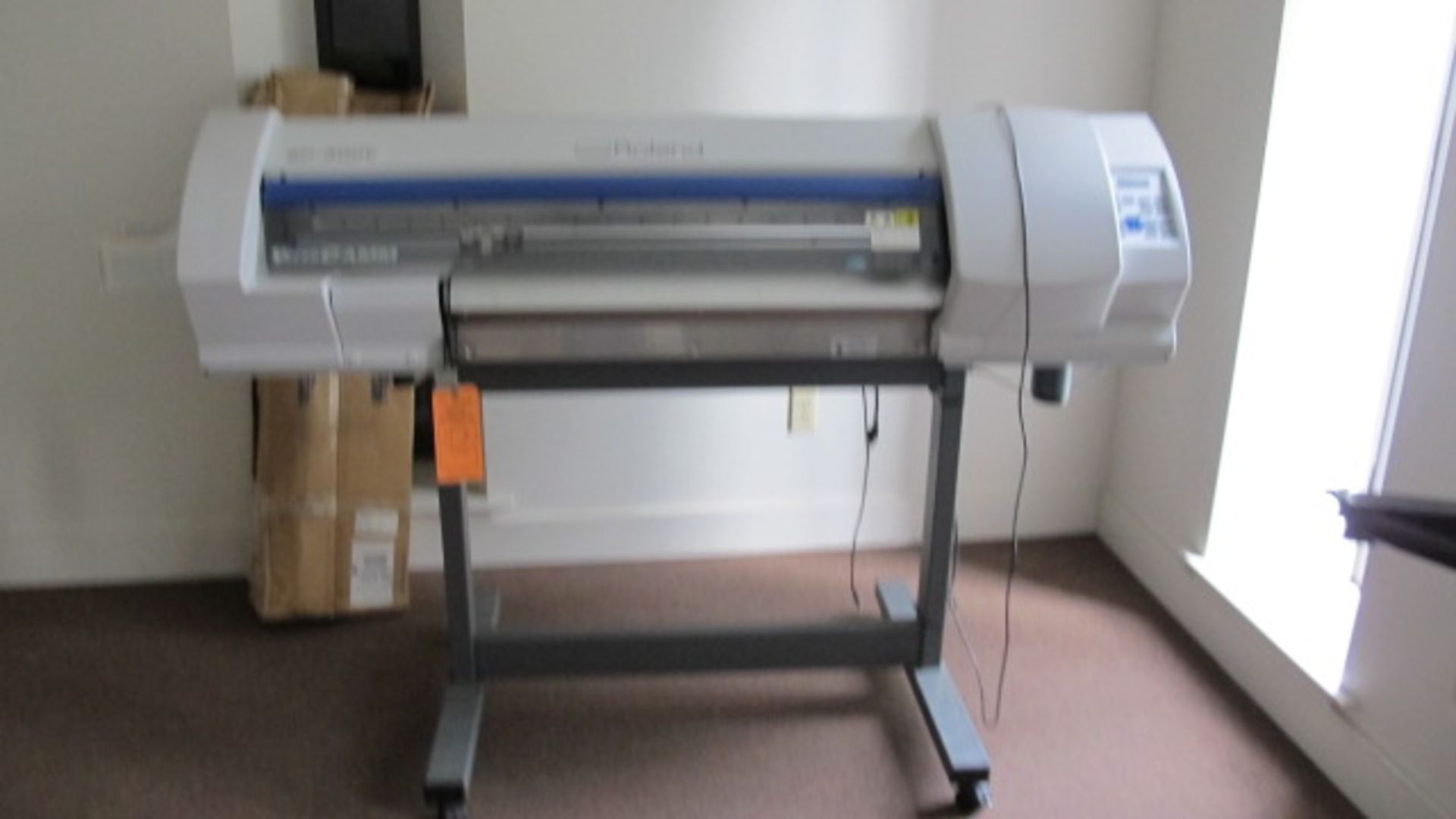 ROLAND VERSACAMM MODEL-SP-300V ECO-SOLVENT INKJET PRINTER CUTTER (SOFTWARE IS OUTDATATED)