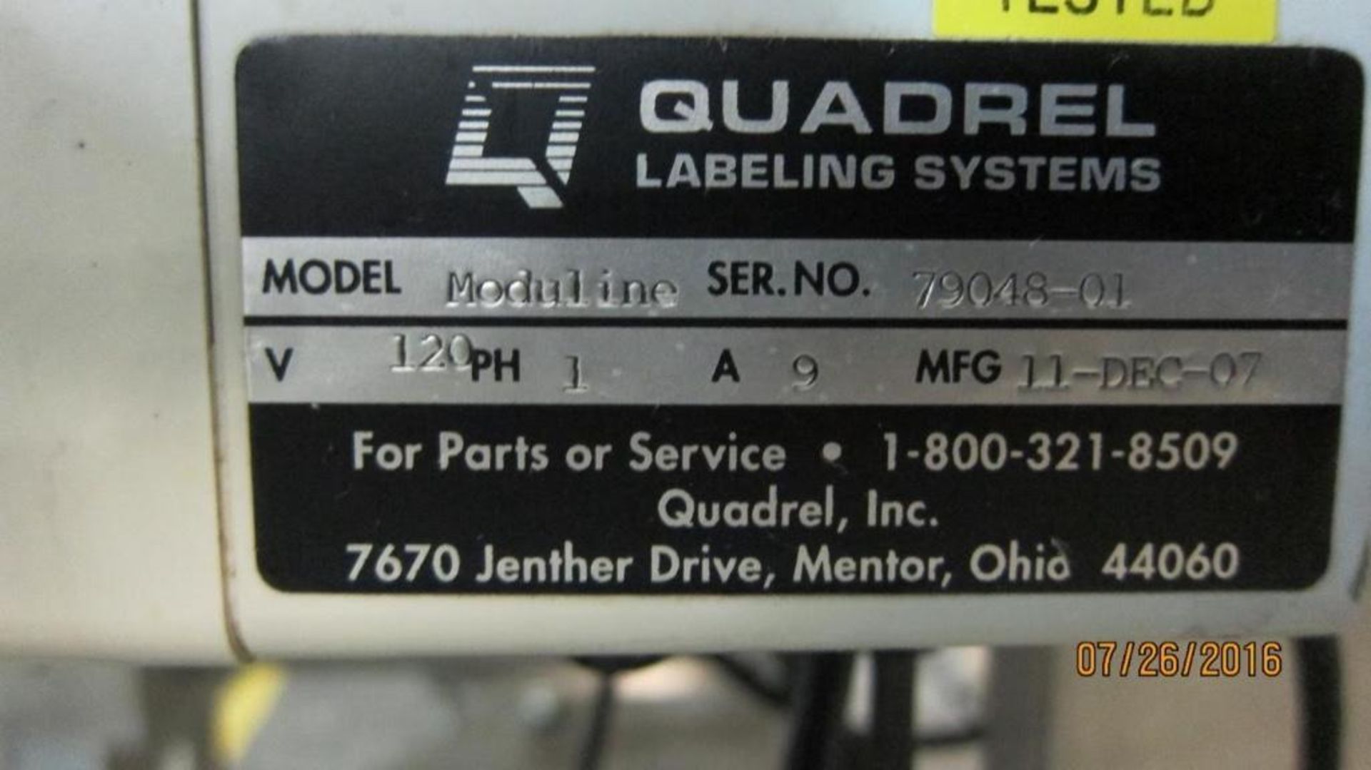 Quadrel Moduline Labeler - Image 12 of 13