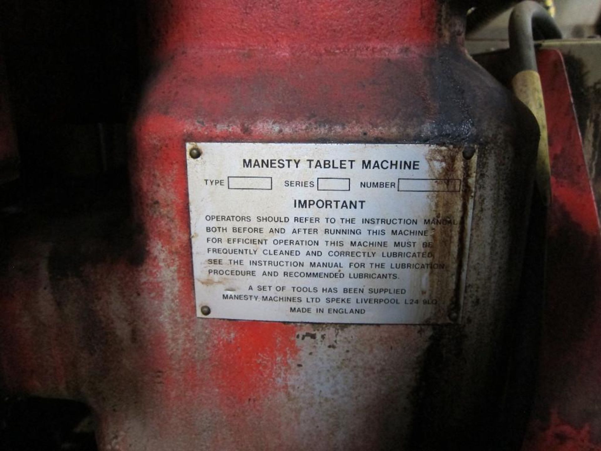 Manesty D4 rotary tablet press - Image 13 of 16