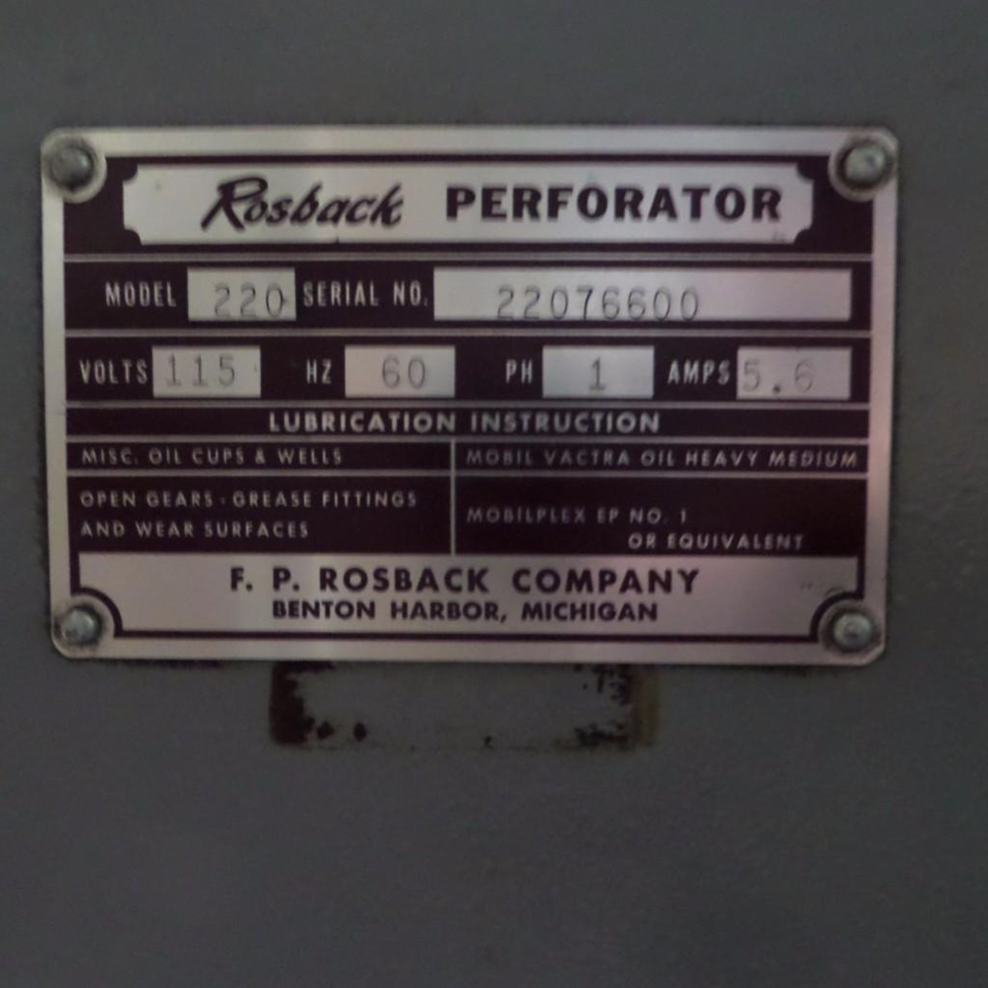 Rosback Perforator - Image 10 of 10