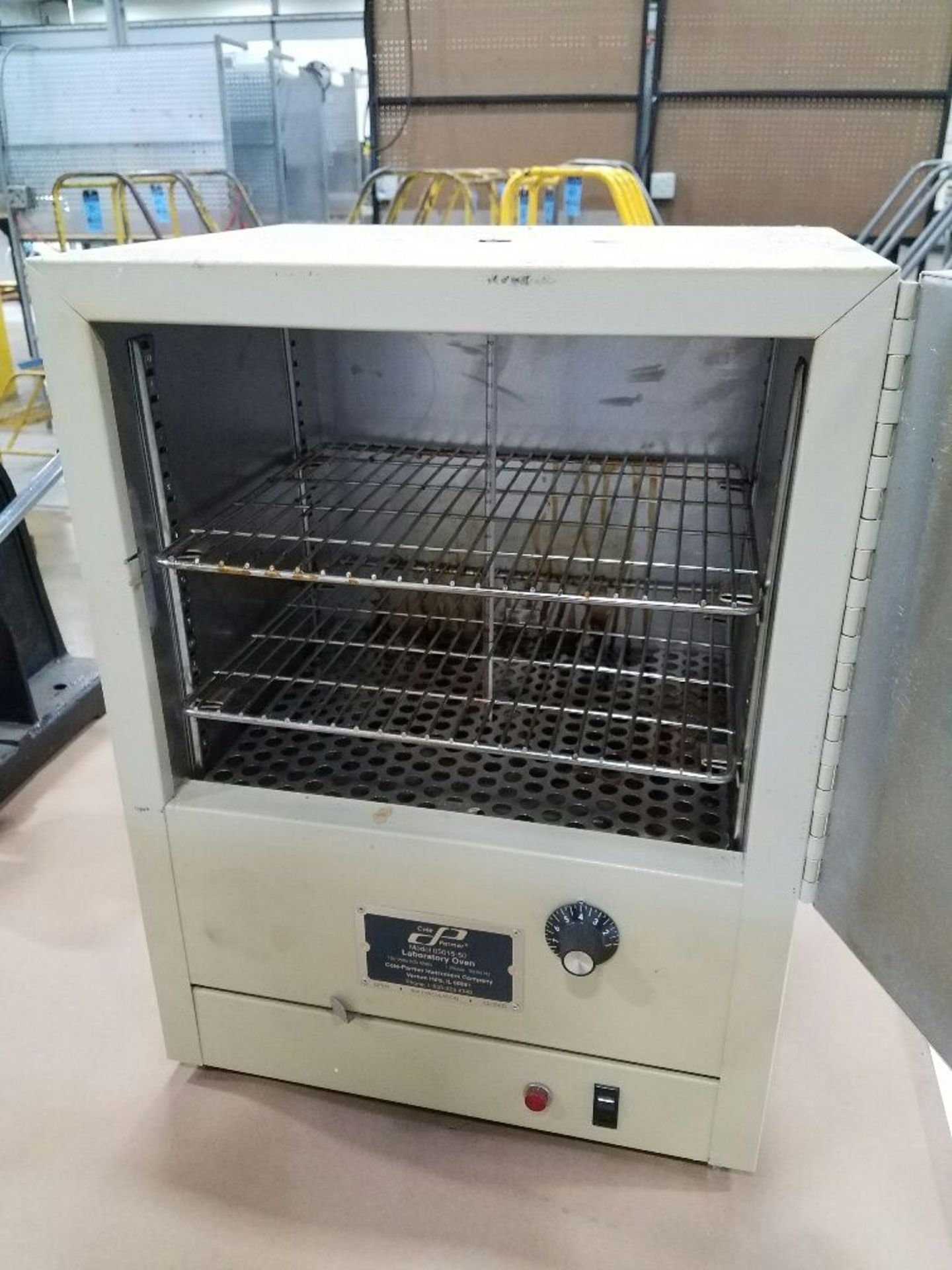 COLE PAQRMER MODEL 05015-50 LABORATORY OVEN; S/N 627171 - Image 2 of 2