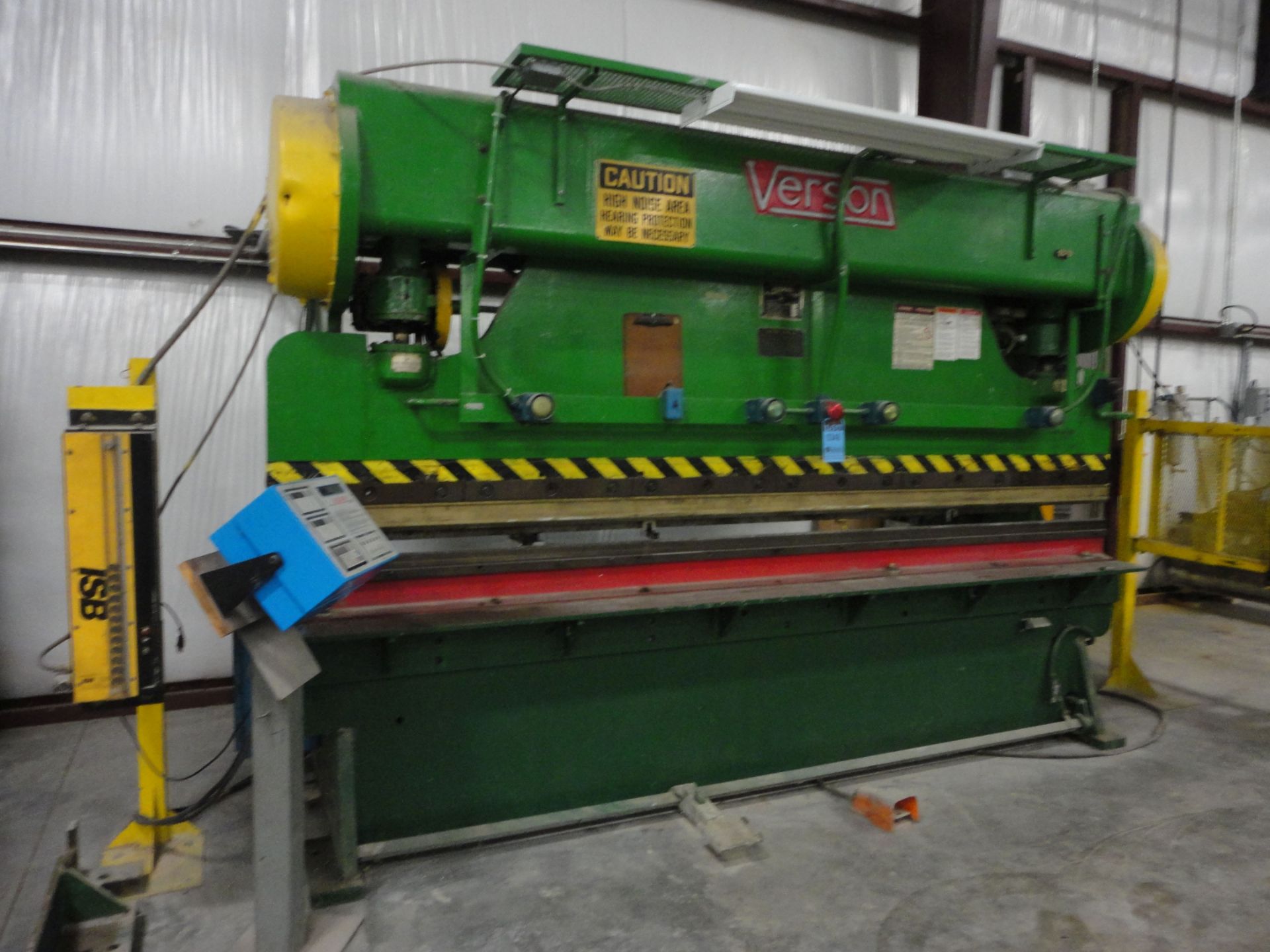 65 TON X 12' VERSON MECHANICAL PRESS BRAKE; S/N 1440-2010-65, WITH CNC BACK GAGE