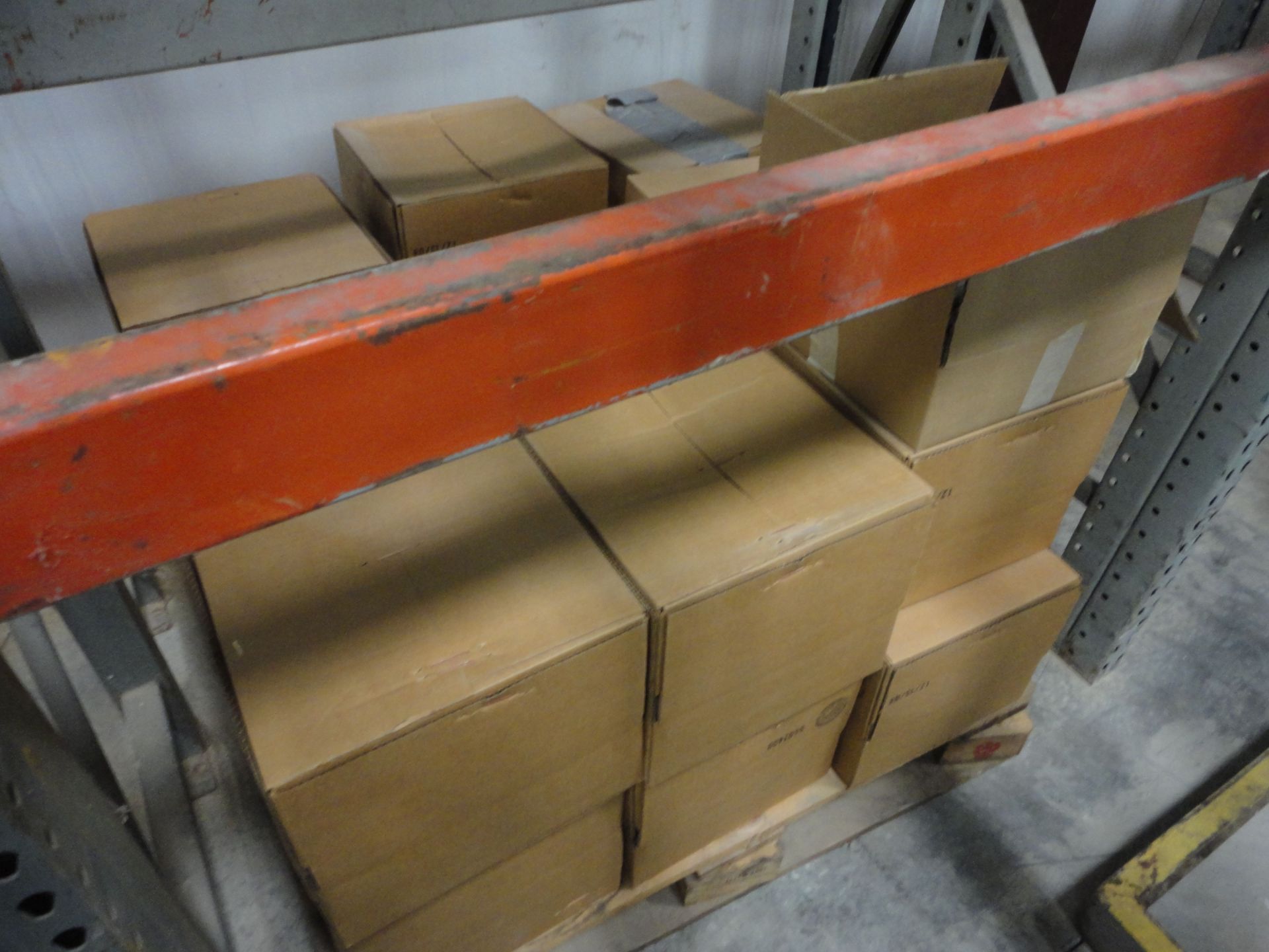 (LOT) MISCELLANEOUS WALL COMPONENT HARDWARE ON PALLET RACK (NO RACK) - Image 4 of 9