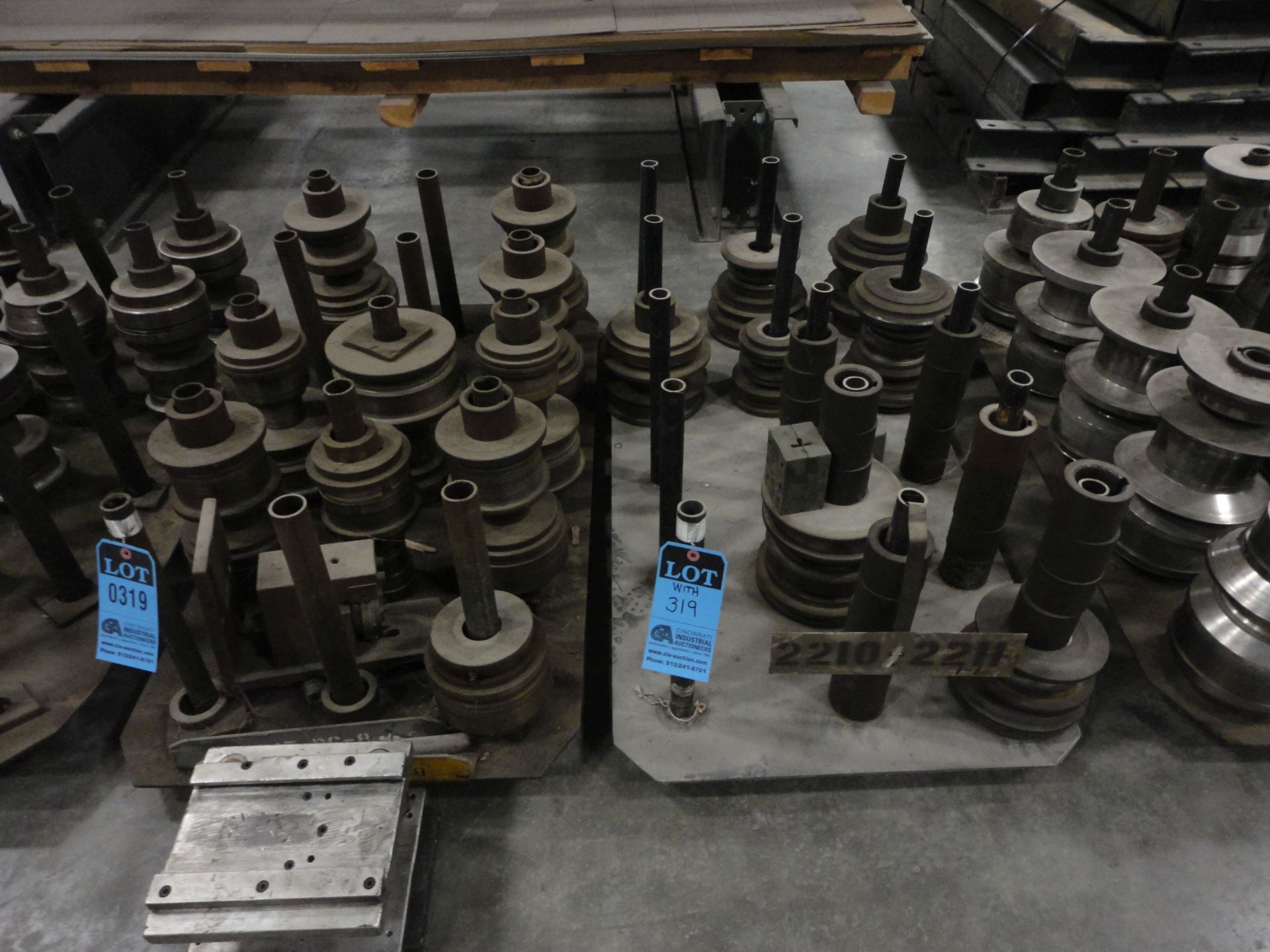 STANDS RESILIENT FURRING CHANNEL ROLL FORMER TOOLING WITH (1) PRESS DIE