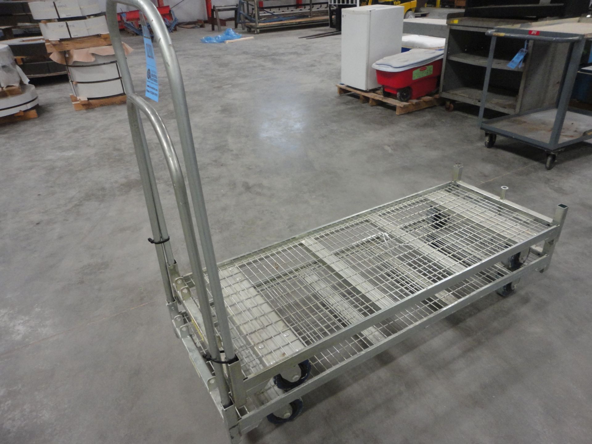 750 LB. CAPACITY 20" X 54" CANNON WIRE BASE LOW PROFILE CARTS