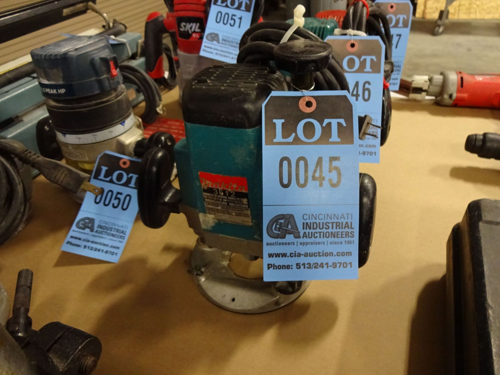 MAKITA MODEL 3612 ELECTRIC PLUNGE ROOTER