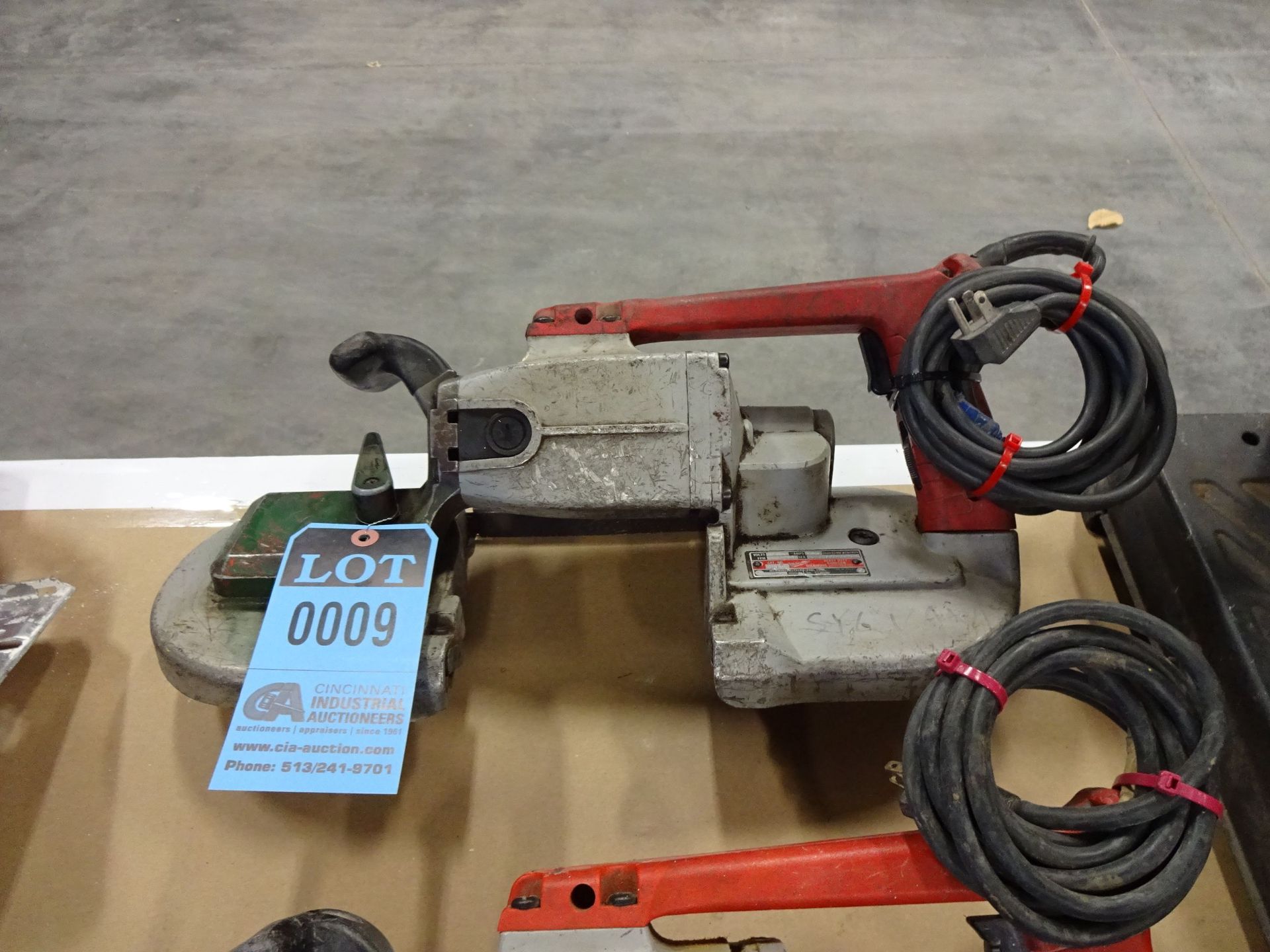 MILWAUKEE CAT # 6225 ELECTRIC PORTA BANDSAW