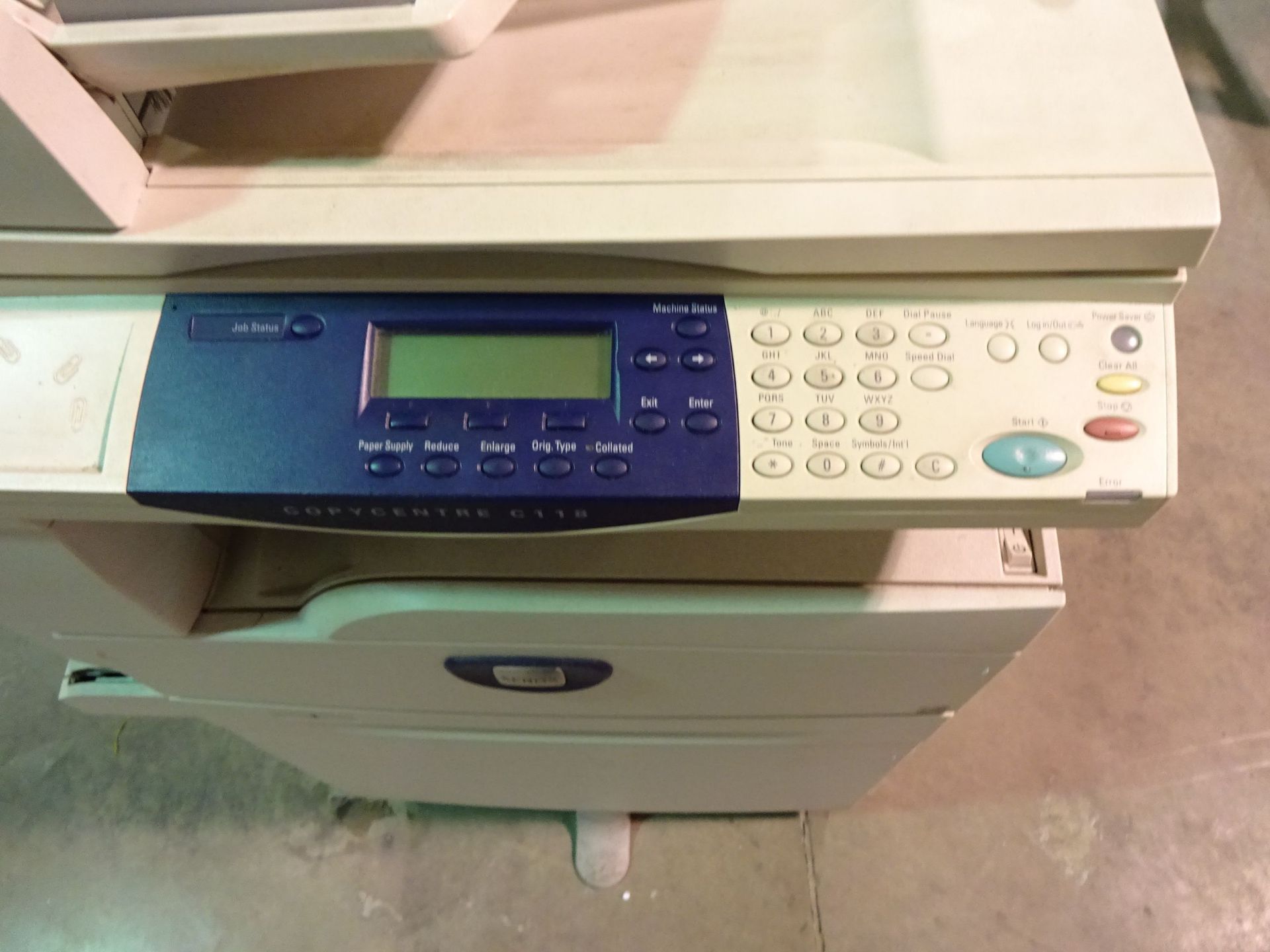 XEROX COPYCENTRE C118 COPY-SCAN-FAX MACHINE - Image 2 of 3