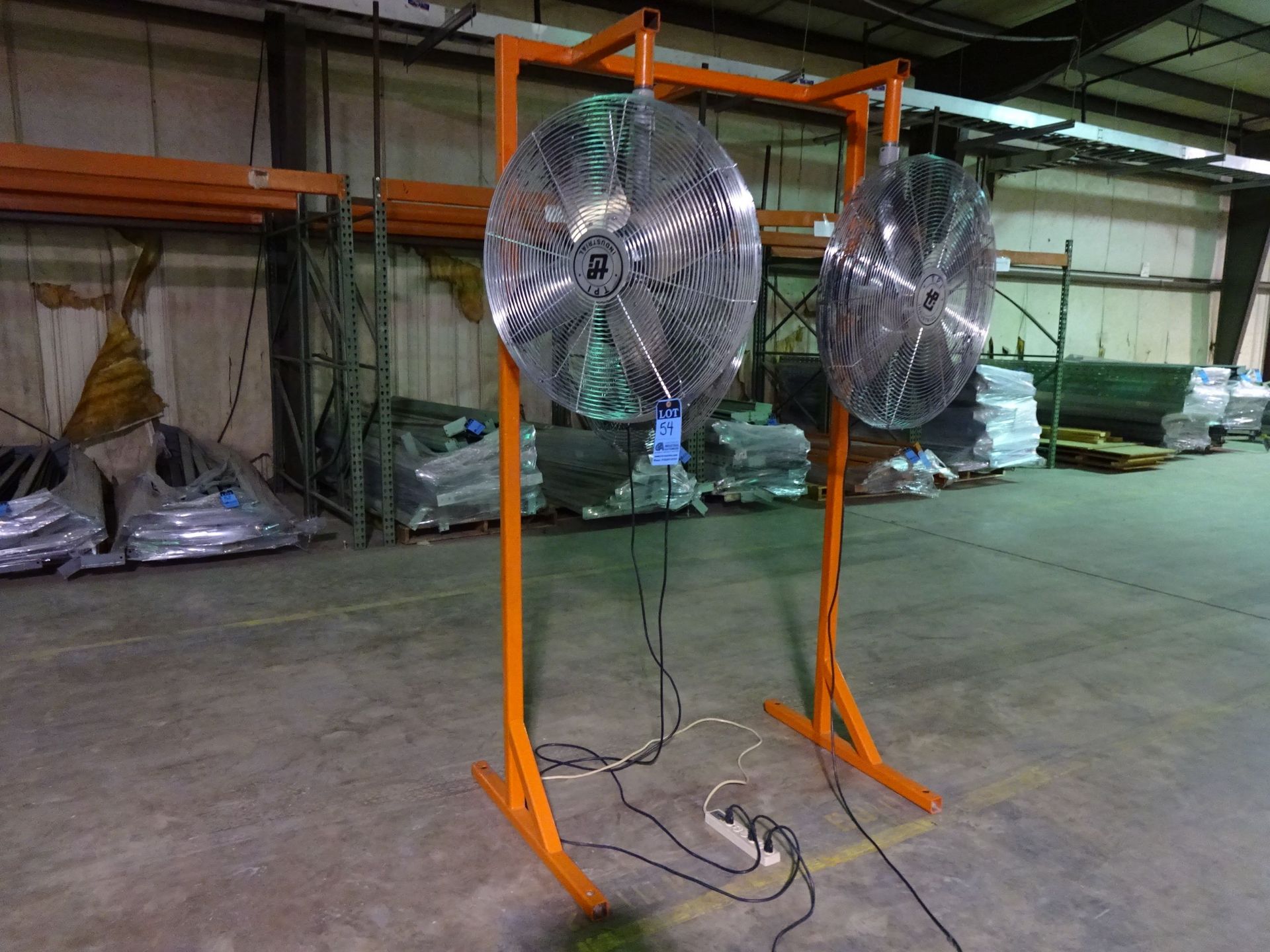 30" DIAMETER STEEL FRAME MOUNTED INDUSTRIAL DUTY HIGH VELOCITY AIR CIRCULATORS (BID MULTIPLIED BY