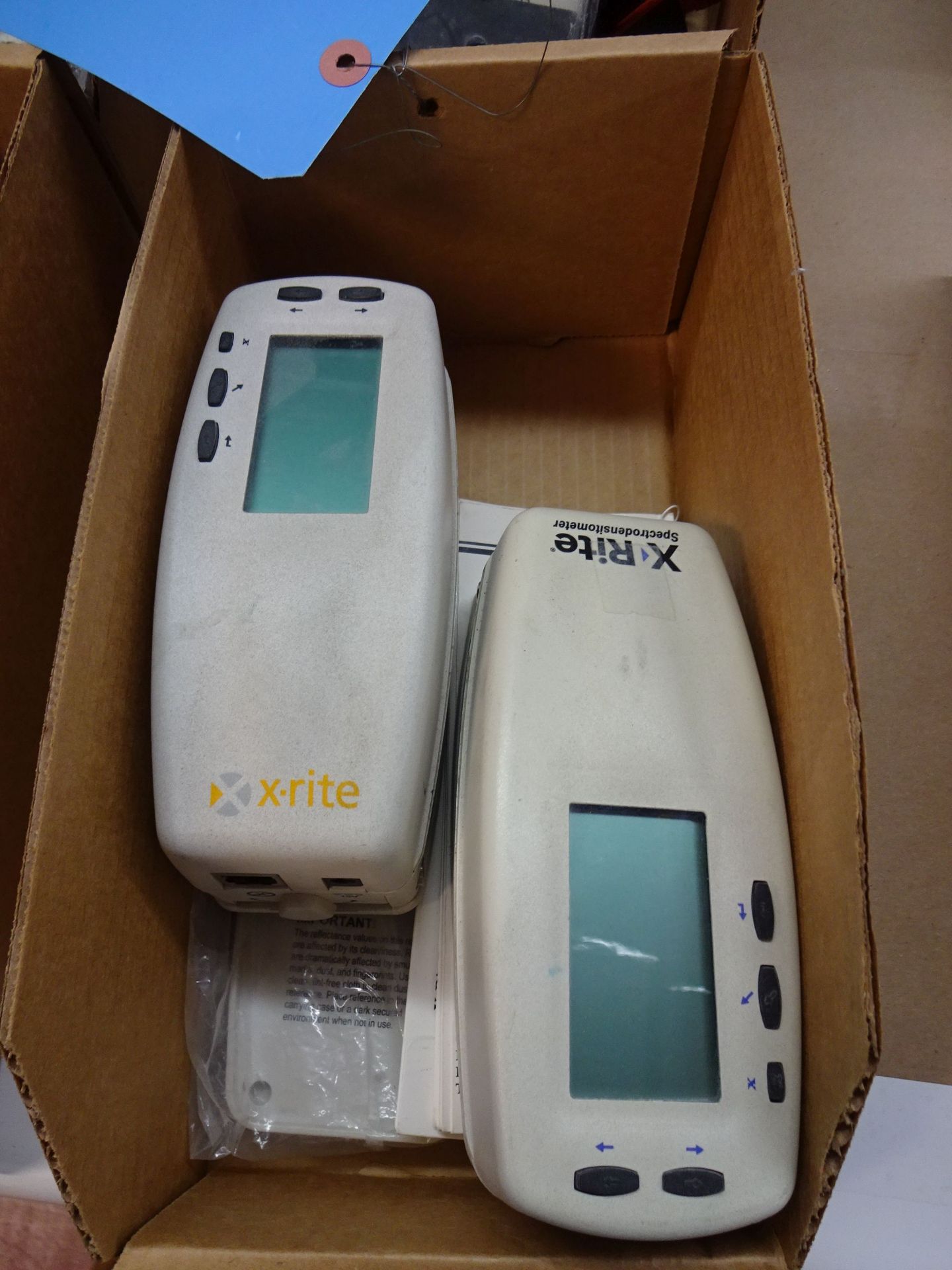 X-RITE COLOR REFLECTION DENSITOMETERS