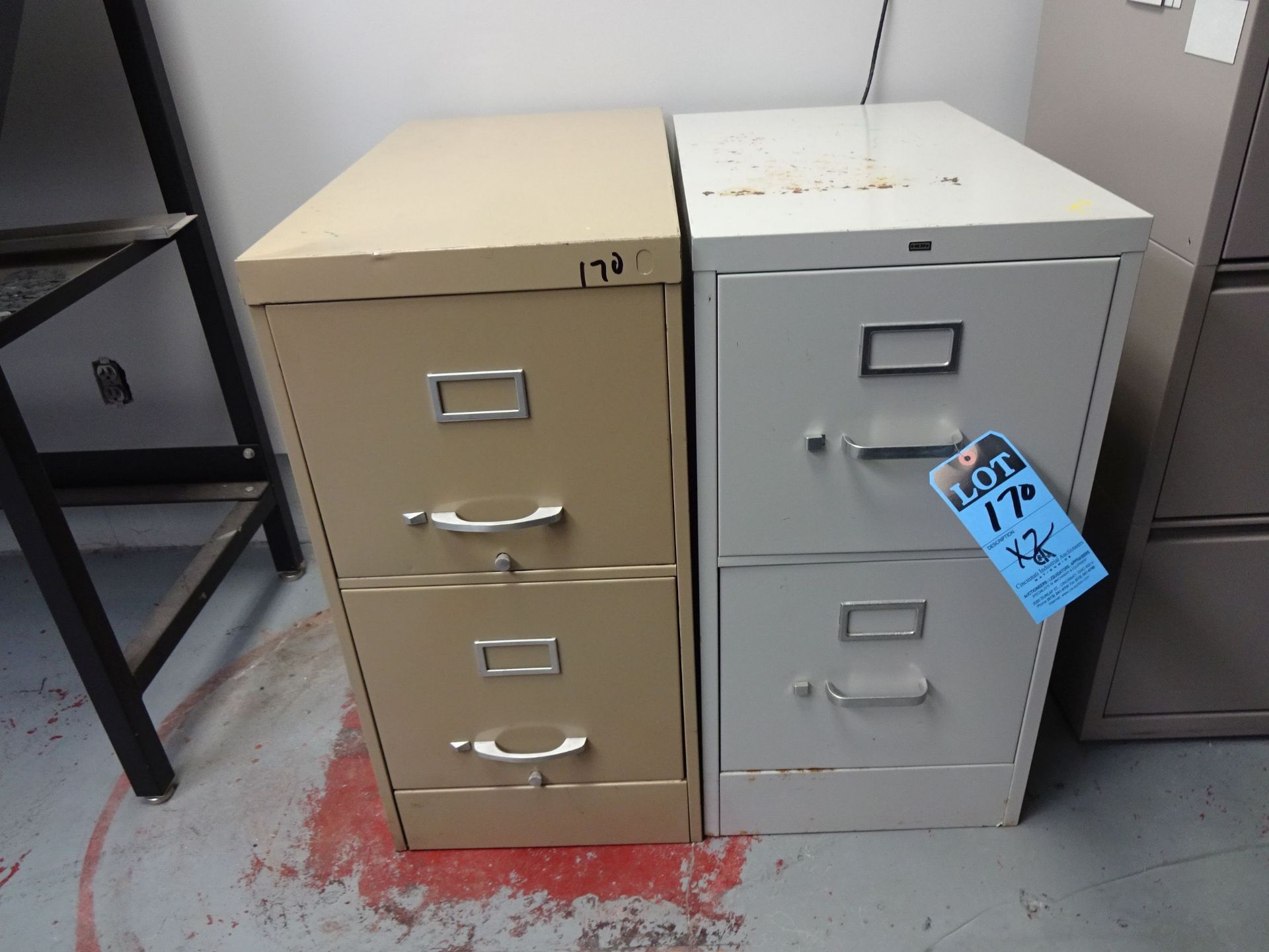 2-DRAWER LETTER FILES