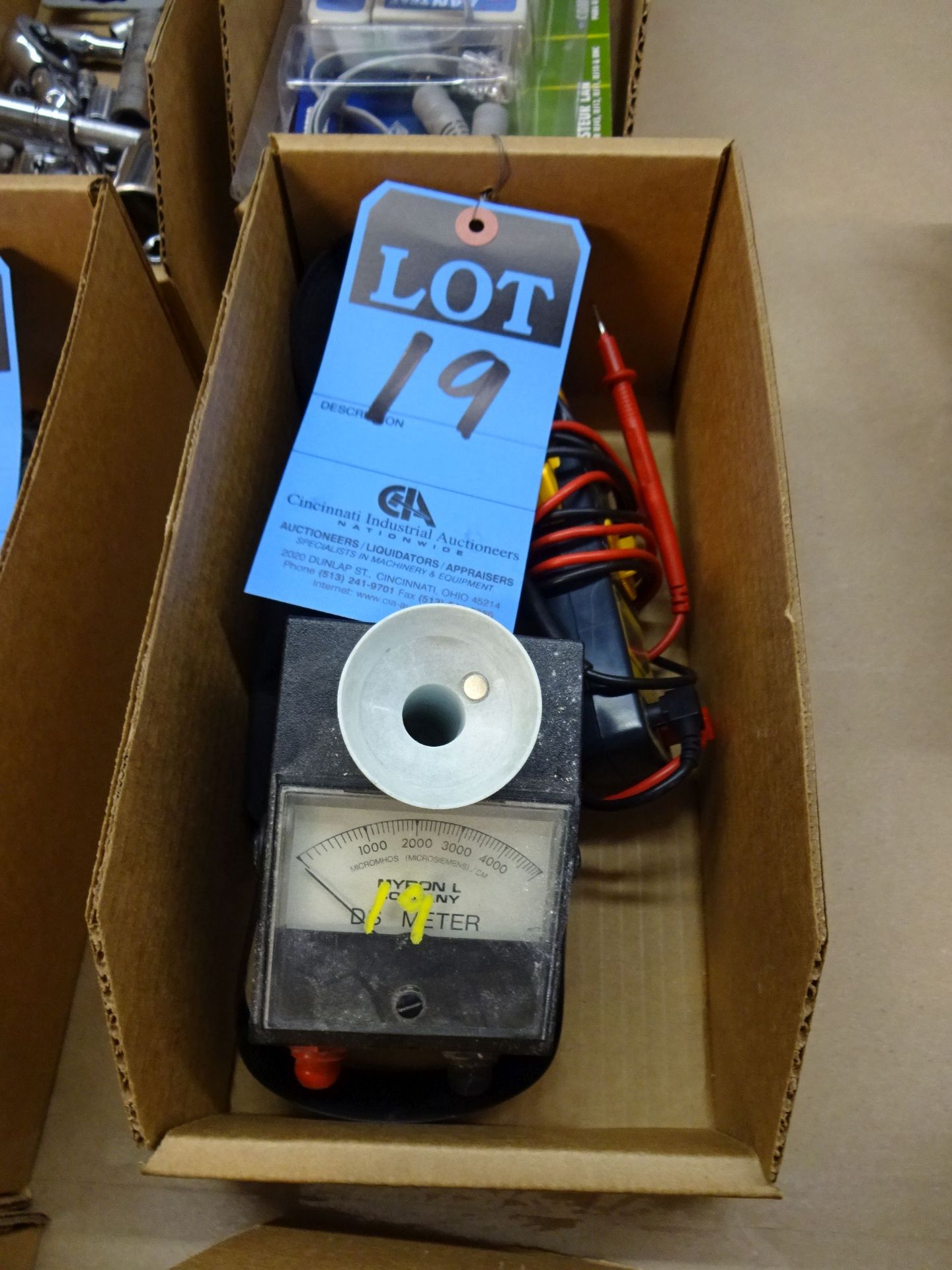 (LOT) CLAMP METER AND DS METER