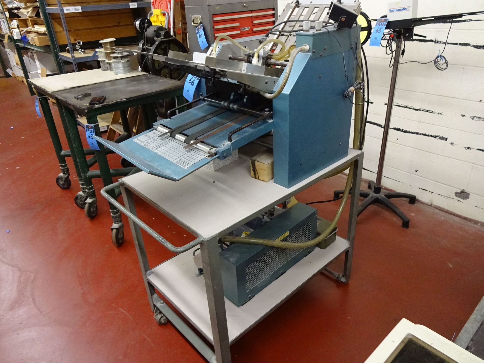 BAUMFOLDER MODEL 714 SERIES 14X20 FOLDING MACHINE - Image 2 of 3