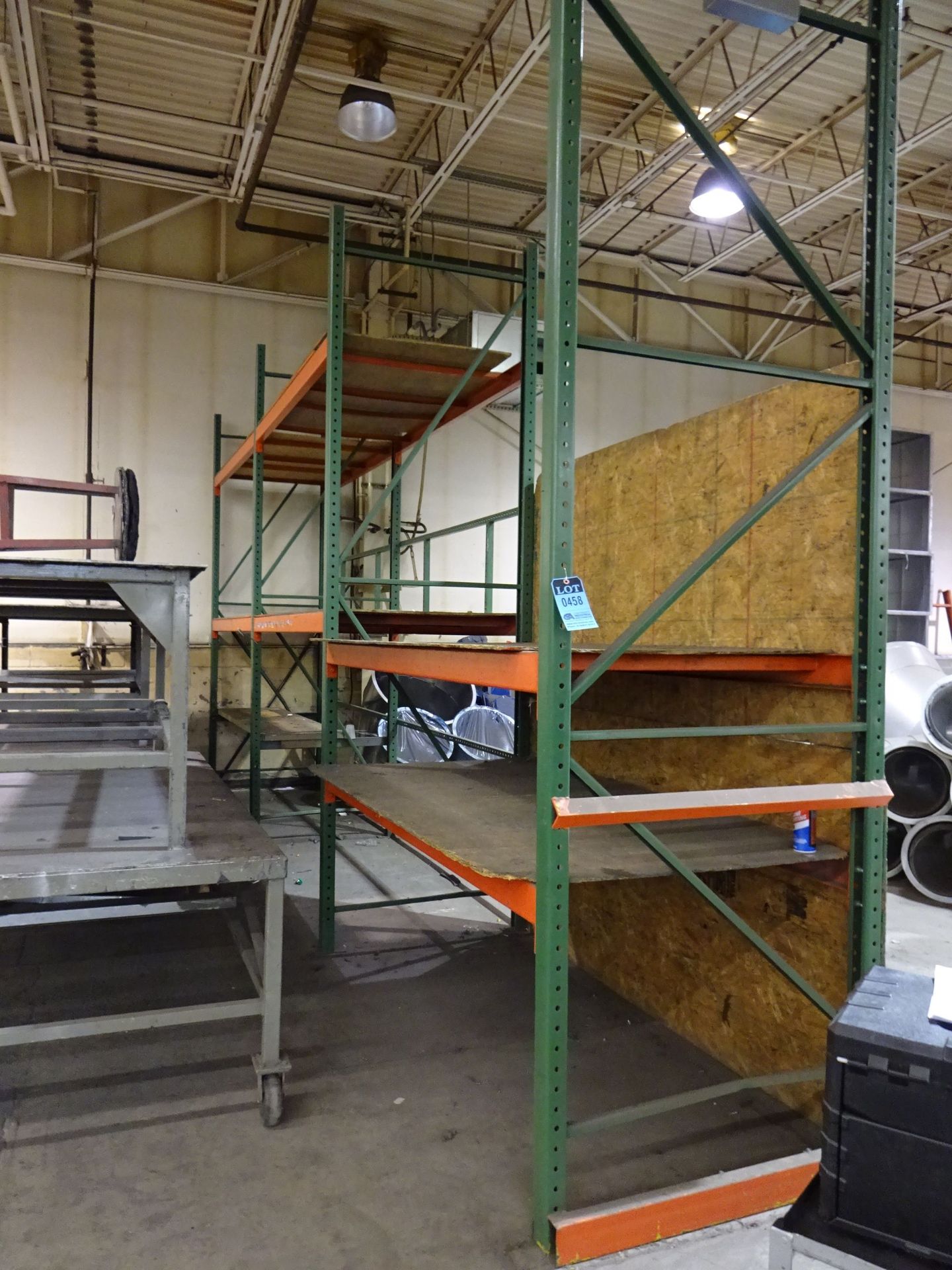 SECTIONS 44" X 92" X 144" ADJUSTABLE BEAM PALLET RACKS