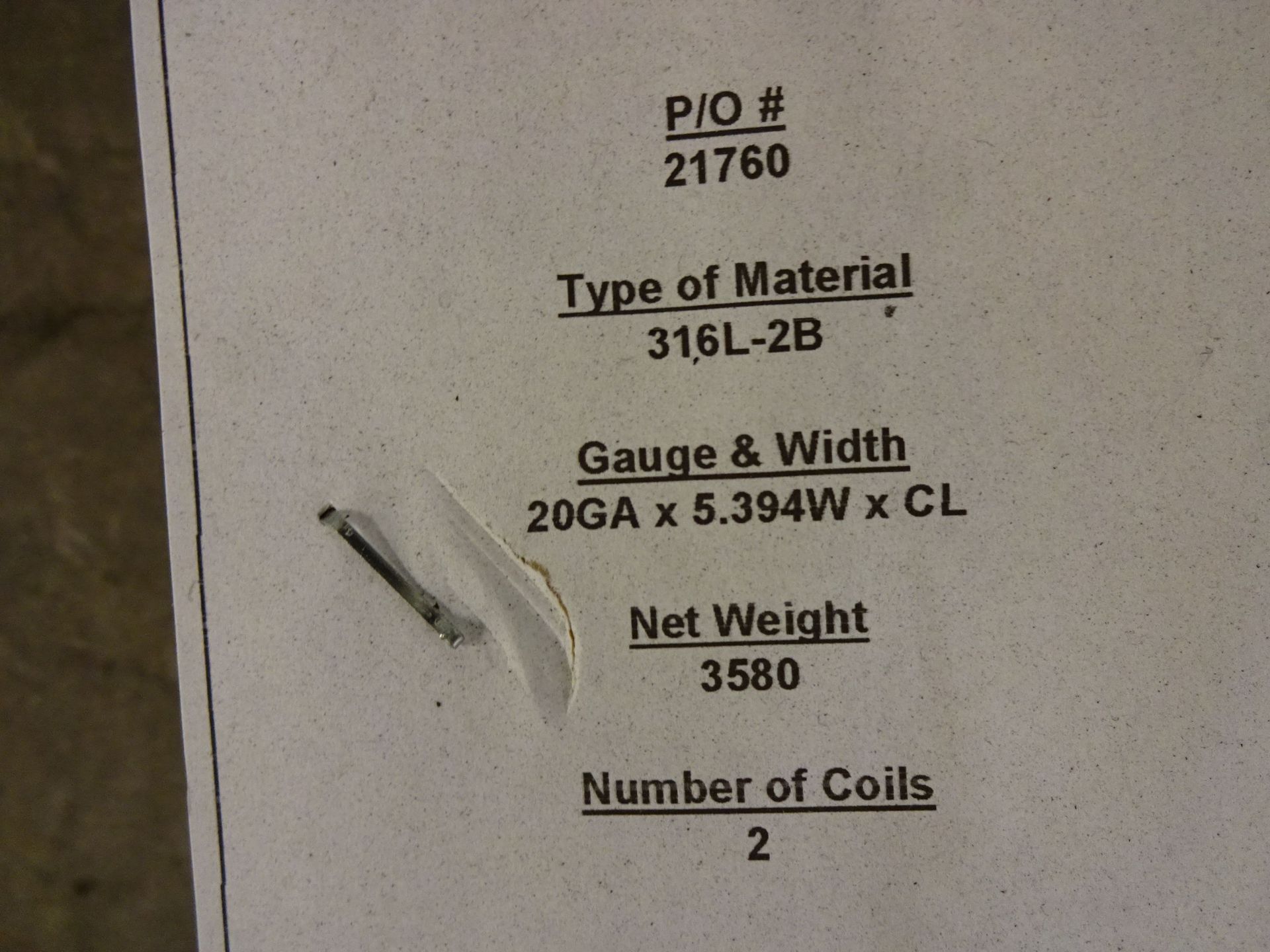 COILS STAINLESS STEEL - Bild 3 aus 5