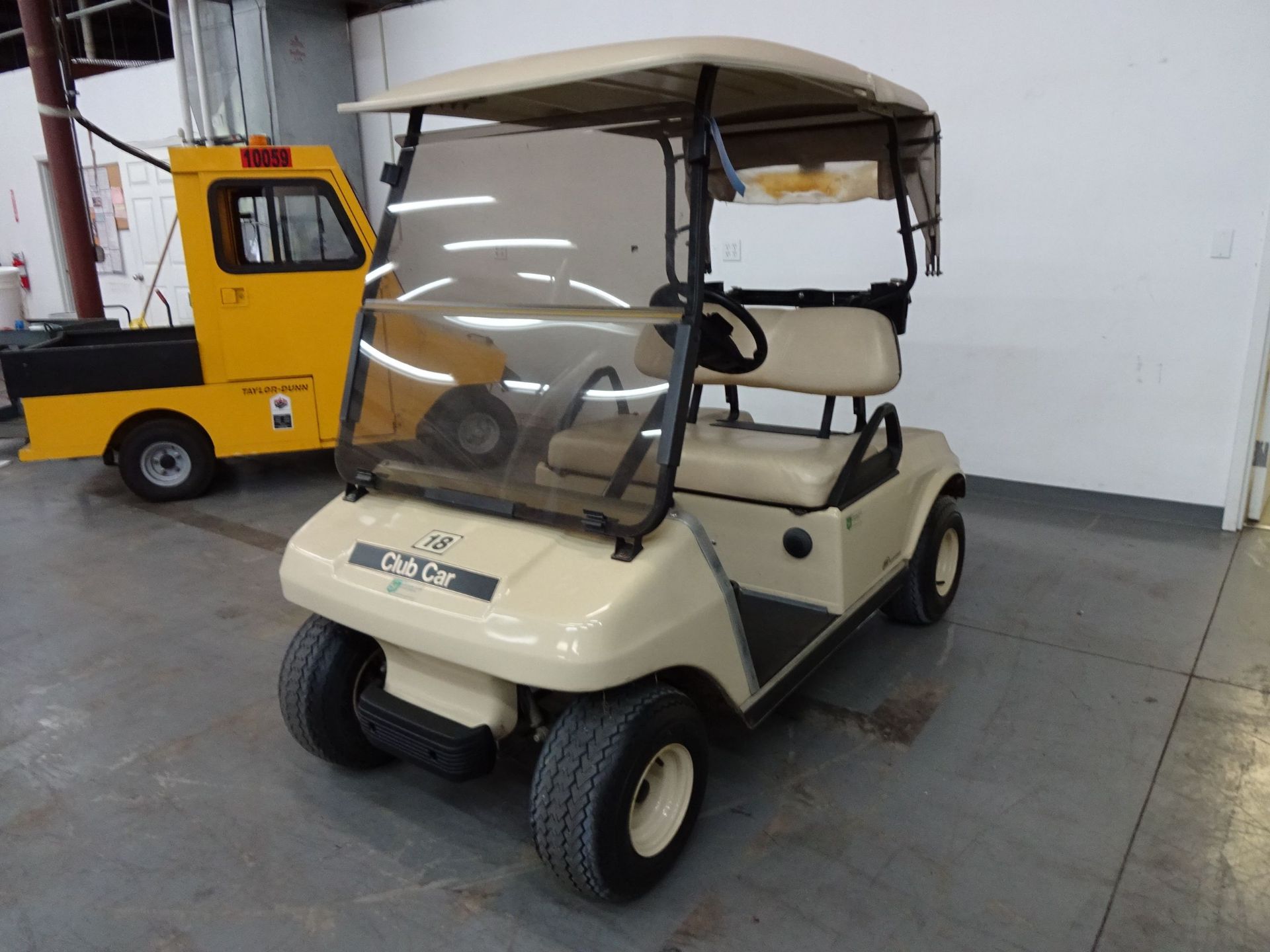 2011 CLUB CAR MODEL DS 2-PERSON GASOLINE POWERED PERSONNEL CARRIER / GOLF CART; S/N AG1129-