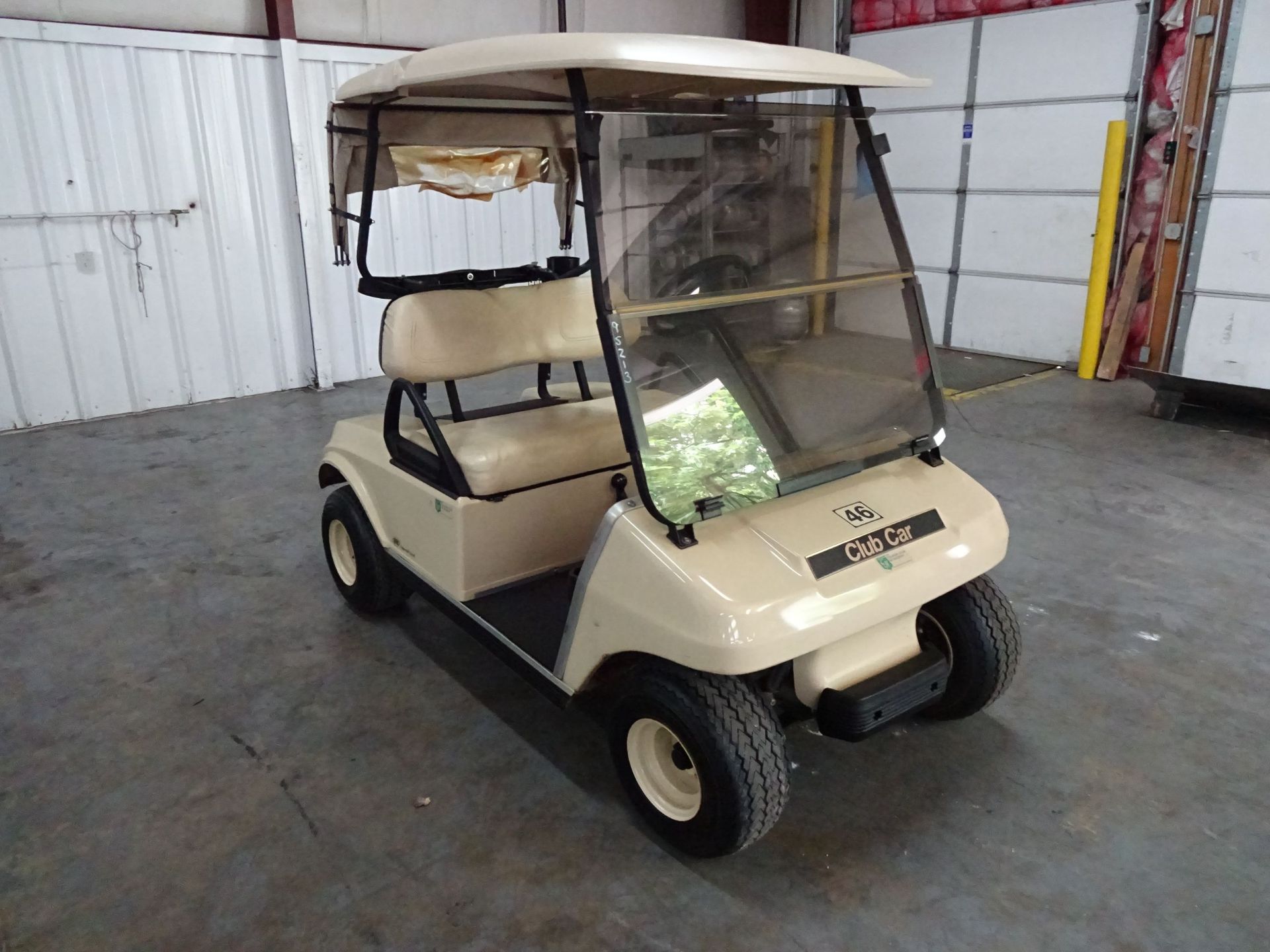2011 CLUB CAR MODEL DS 2-PERSON GASOLINE POWERED PERSONNEL CARRIER / GOLF CART; S/N AG1129- - Image 2 of 7