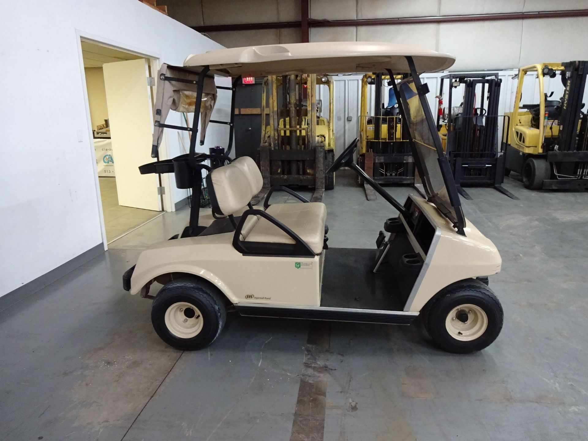 2011 CLUB CAR MODEL DS 2-PERSON GASOLINE POWERED PERSONNEL CARRIER / GOLF CART; S/N AG1129- - Image 3 of 7