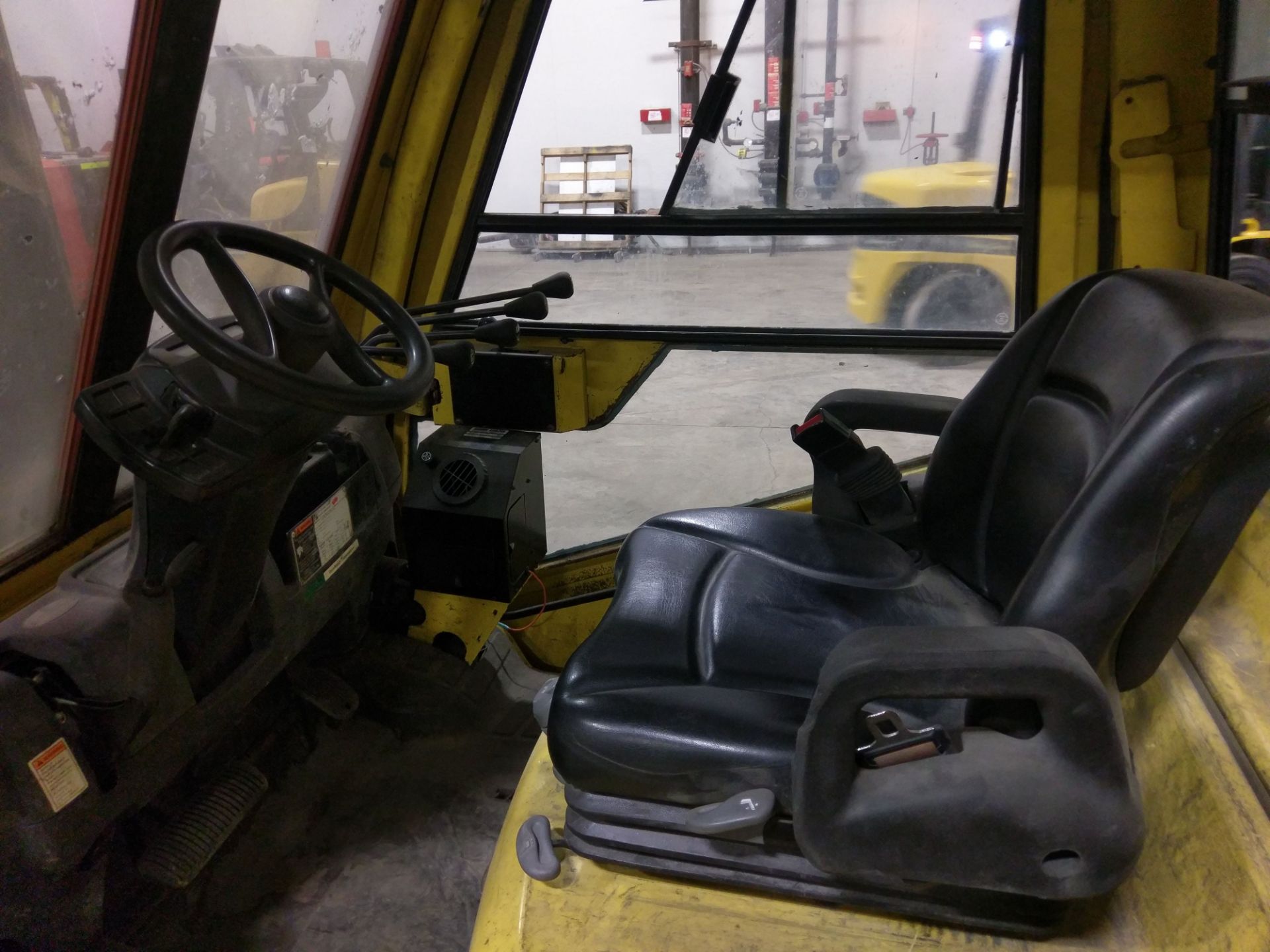 15,000 LB. HYSTER MODEL S155FT DIESEL POWER CUSHION TIRE LIFT TRUCK; S/N E024V02535J, 2-STAGE - Image 7 of 11