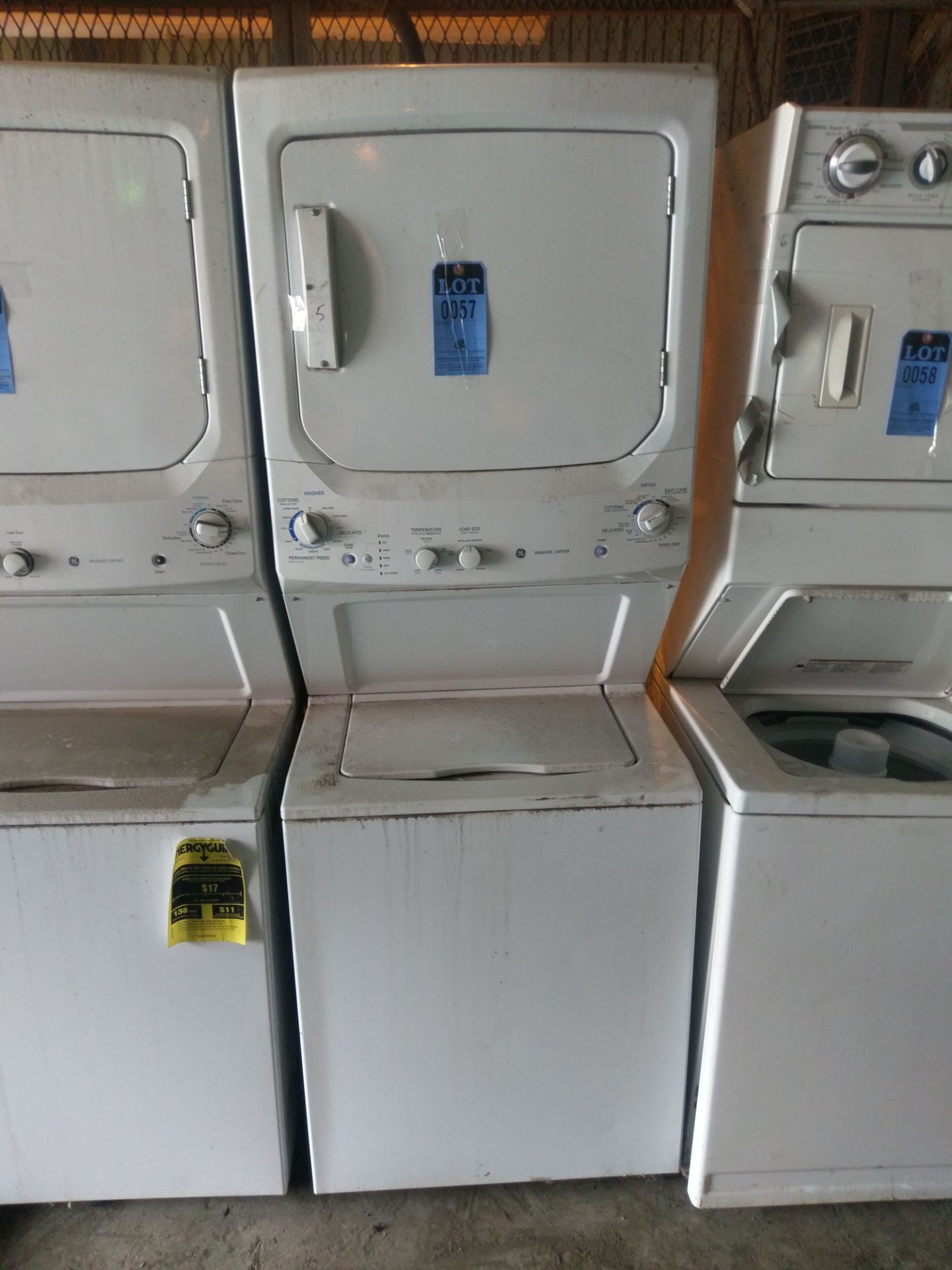 GE STACK WASHER - DRYER