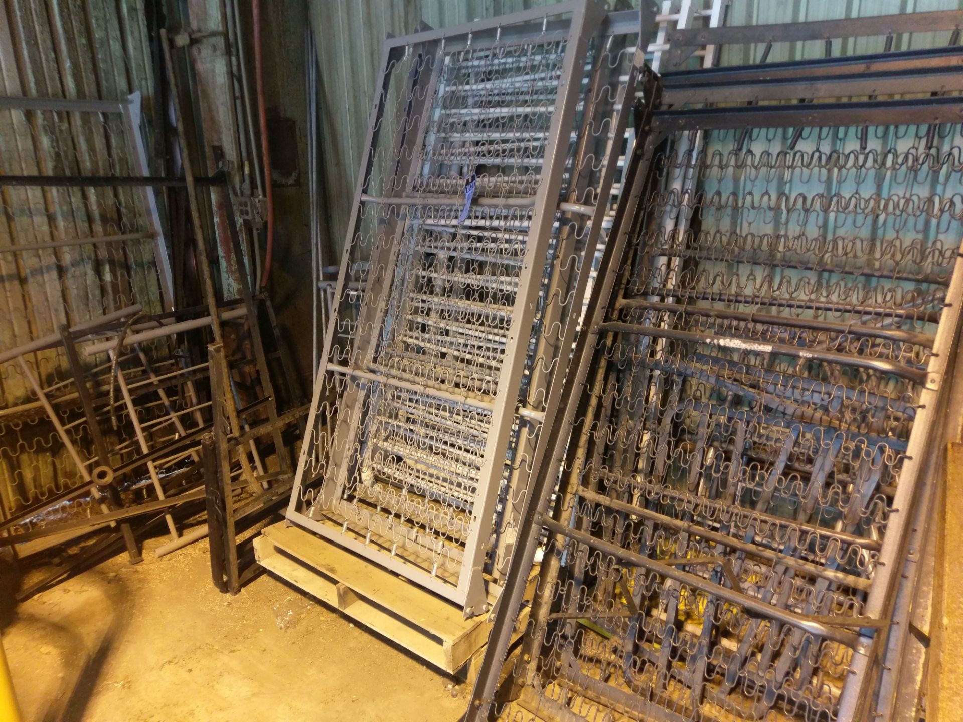 (LOT) ASSORTED METAL BED FRAMES