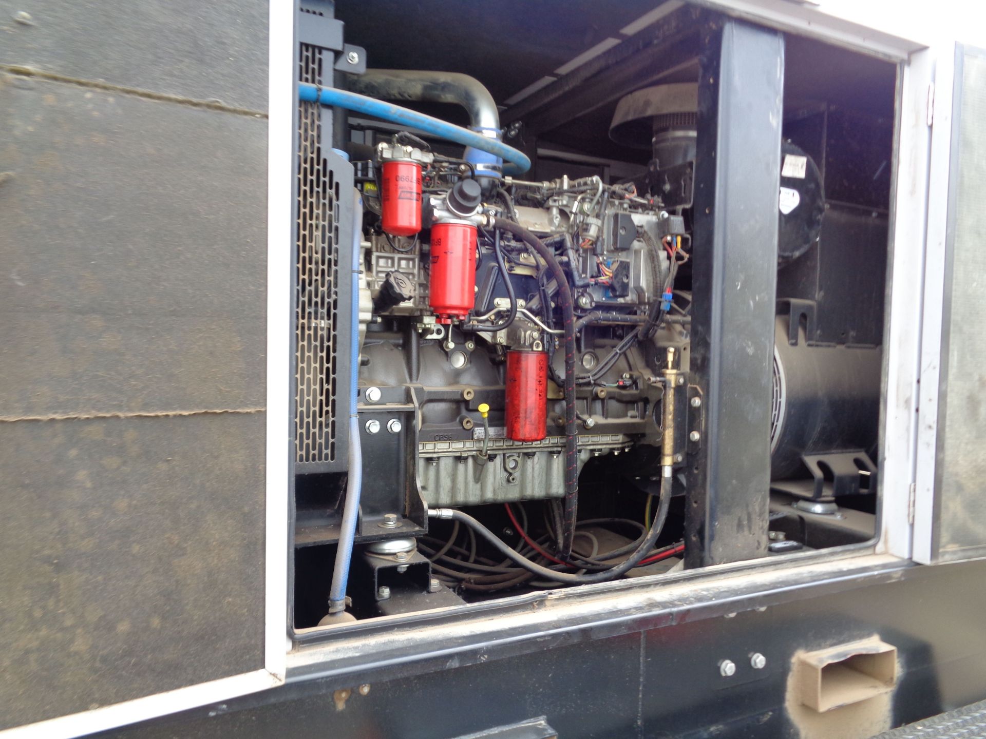 200 KVA / 160 KW, 2014 PRAMAC TRAILER MOUNTED DIESEL GENERATOR; VIN: 1Z9PU1823EM026263, PERKINS 6. - Bild 7 aus 7