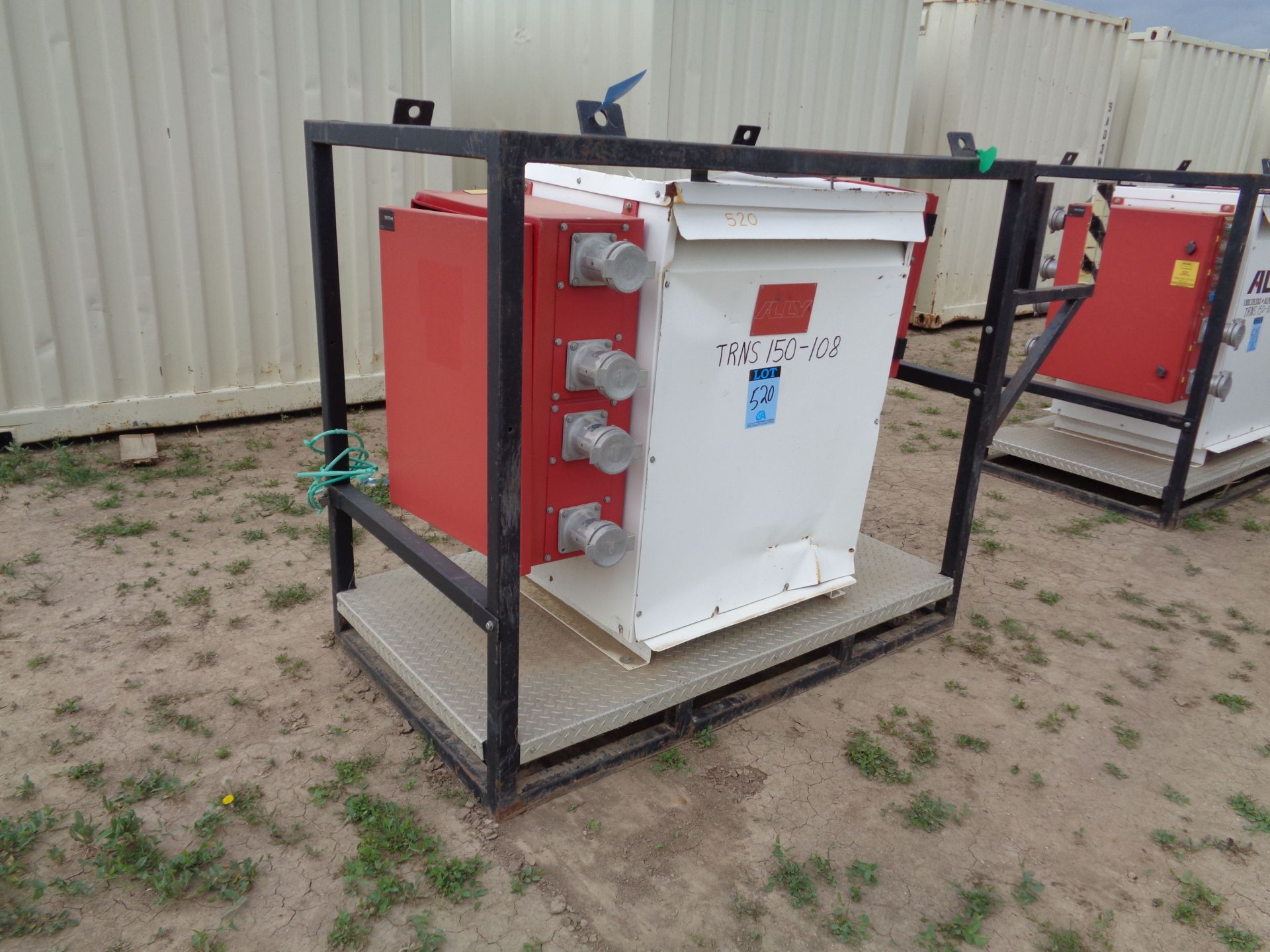 150 KVA TRYSTAR PORTABLE POWER DISTRIBUTION UNIT; FEDERAL PACIFIC CATALOG #T4T150E TRANSFORMER,