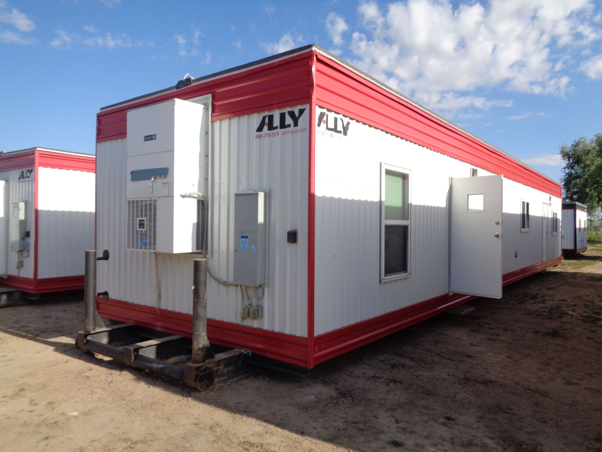 ATCO MODEL 13 X 58 CREW QUARTERS ACCOMMODATION UNIT; BUILT 2011, S/N 358117035, (2) BEDROOMS, (1)