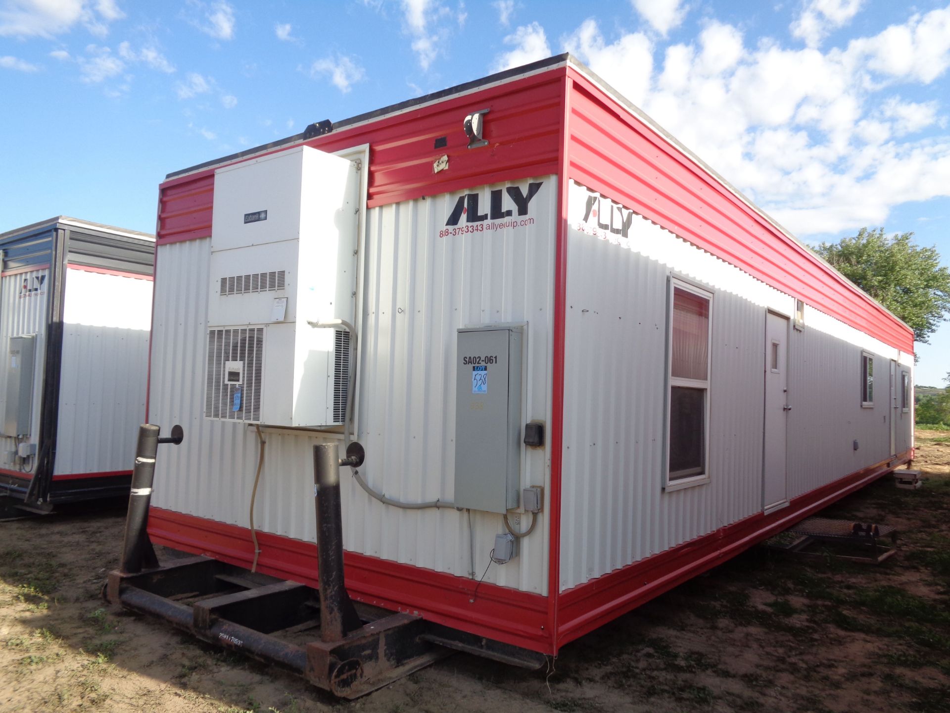 ATCO MODEL 13 X 58 THREE BEDROOM WILL SITE ACCOMMODATION UNIT; BUILT 2011, S/N 358117053, (2)