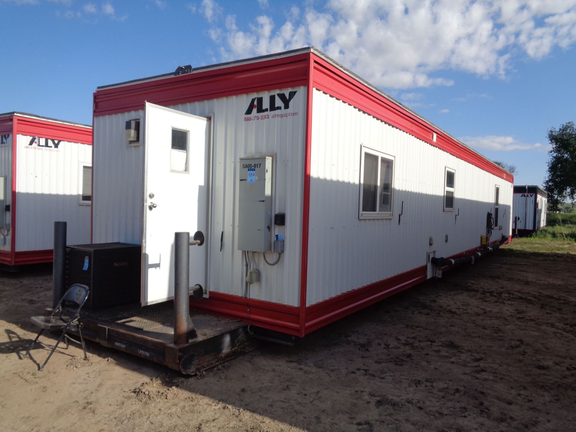 ATCO MODEL 12 X 58 BC, RM, TP WITH BUNK BEDS ACCOMMODATION UNIT; BUILT 2011, S/N 258117060, (2)