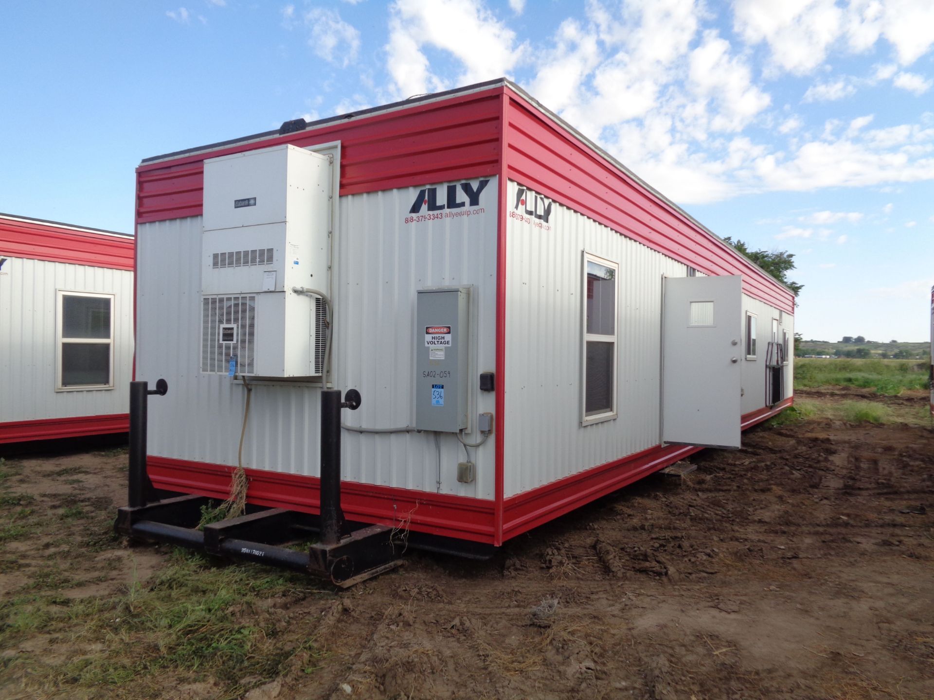ATCO MODEL 13 X 58 TWO BEDROOM WILL SITE ACCOMMODATION UNIT; BUILT 2011, S/N 358117052, (2)